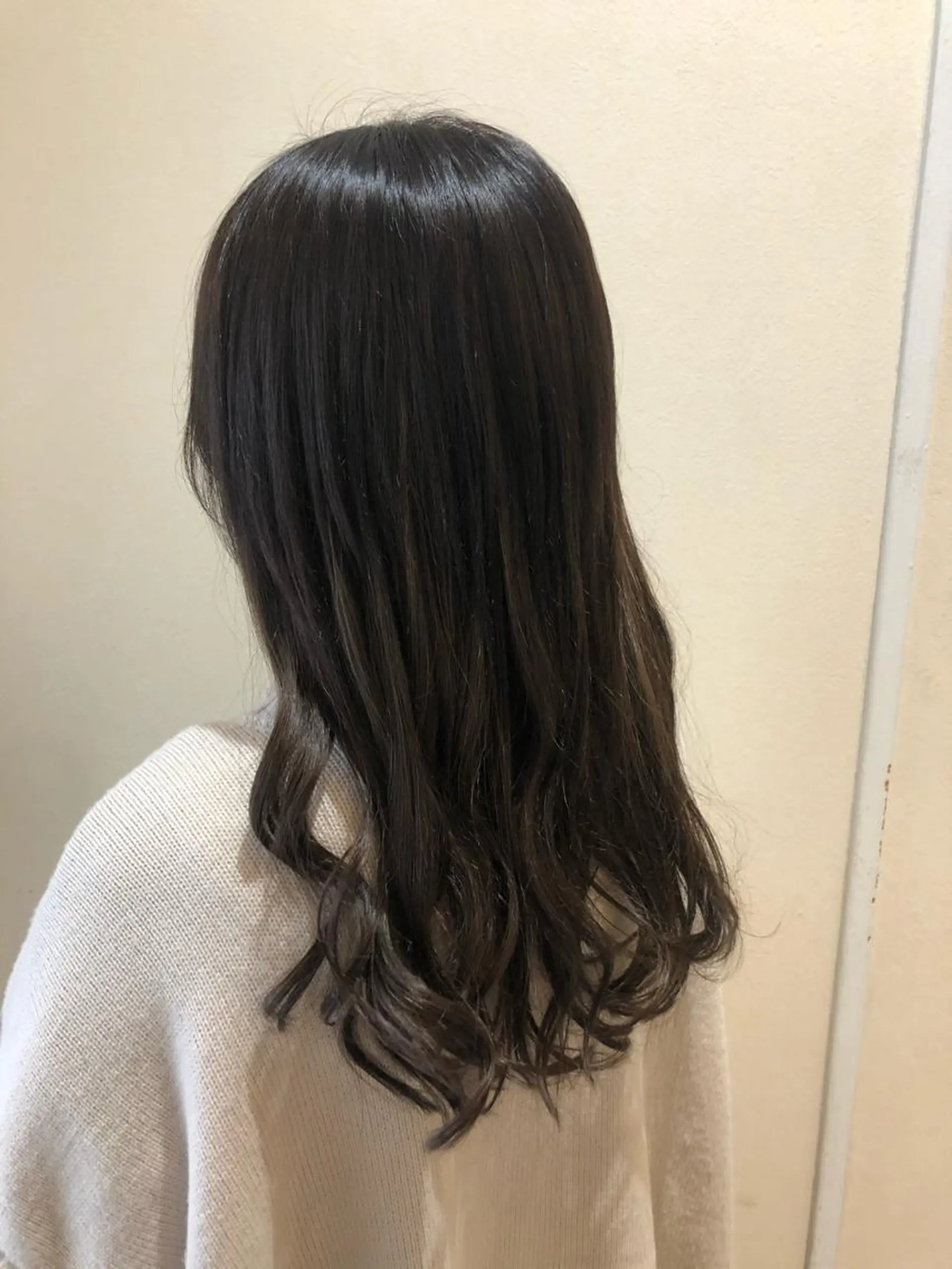 ロング カラー シールエクステ エクステ ロング 綿貫 美香のヘアスタイル