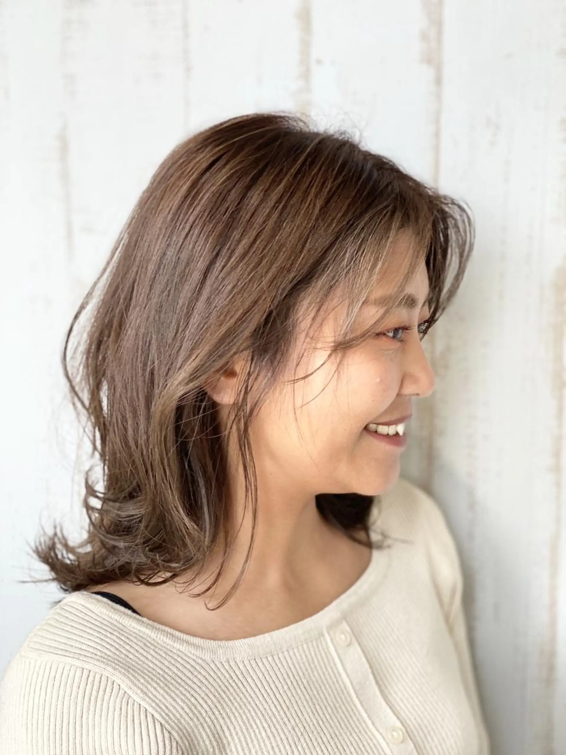 ロング カラー ヘアアレンジ チビ編み込みエクステ シールEXどぅ〜すのヘアスタイル