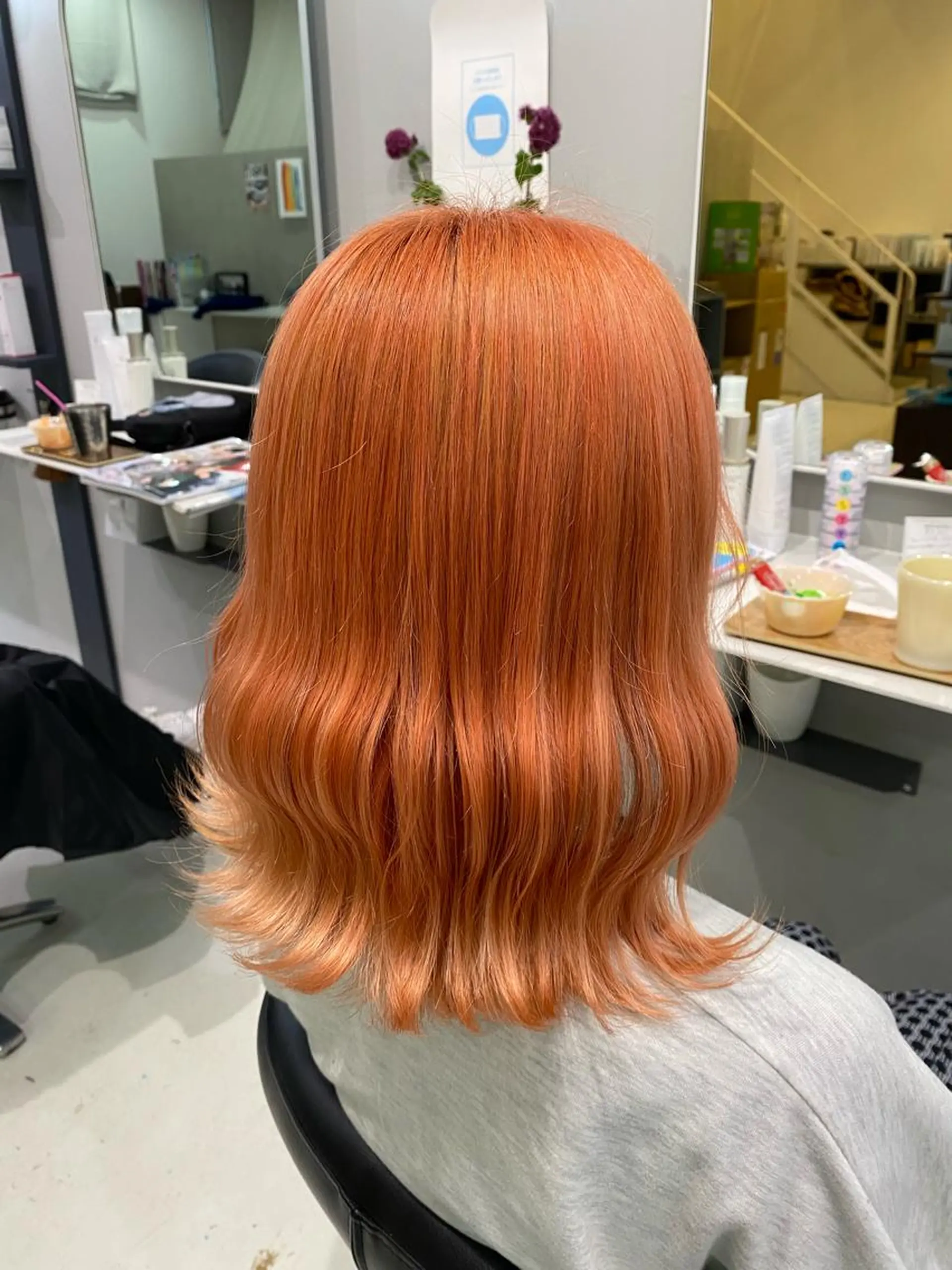 セミロング カラー 【GUK】 🌻RINA🌻のヘアスタイル