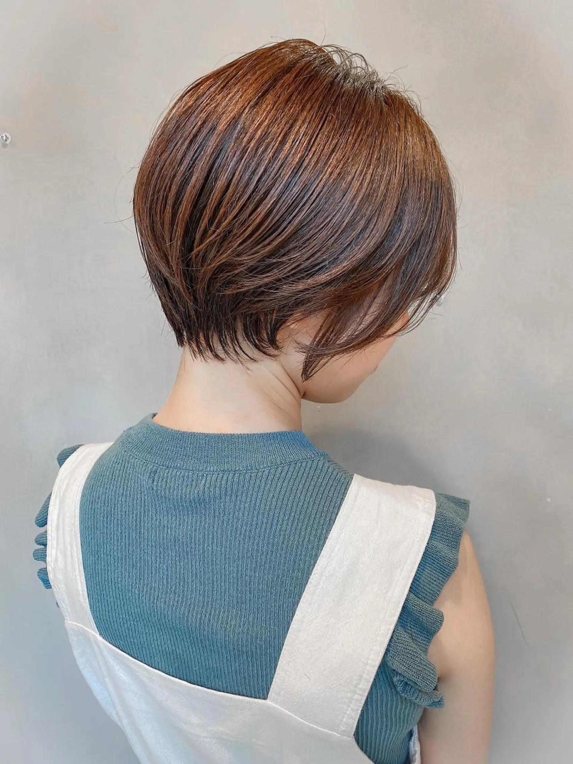 ショート カラー ヘアカラー LA KING GINZA TOKYO所属・🧡ショートの達人 🧡SHOのヘアスタイル