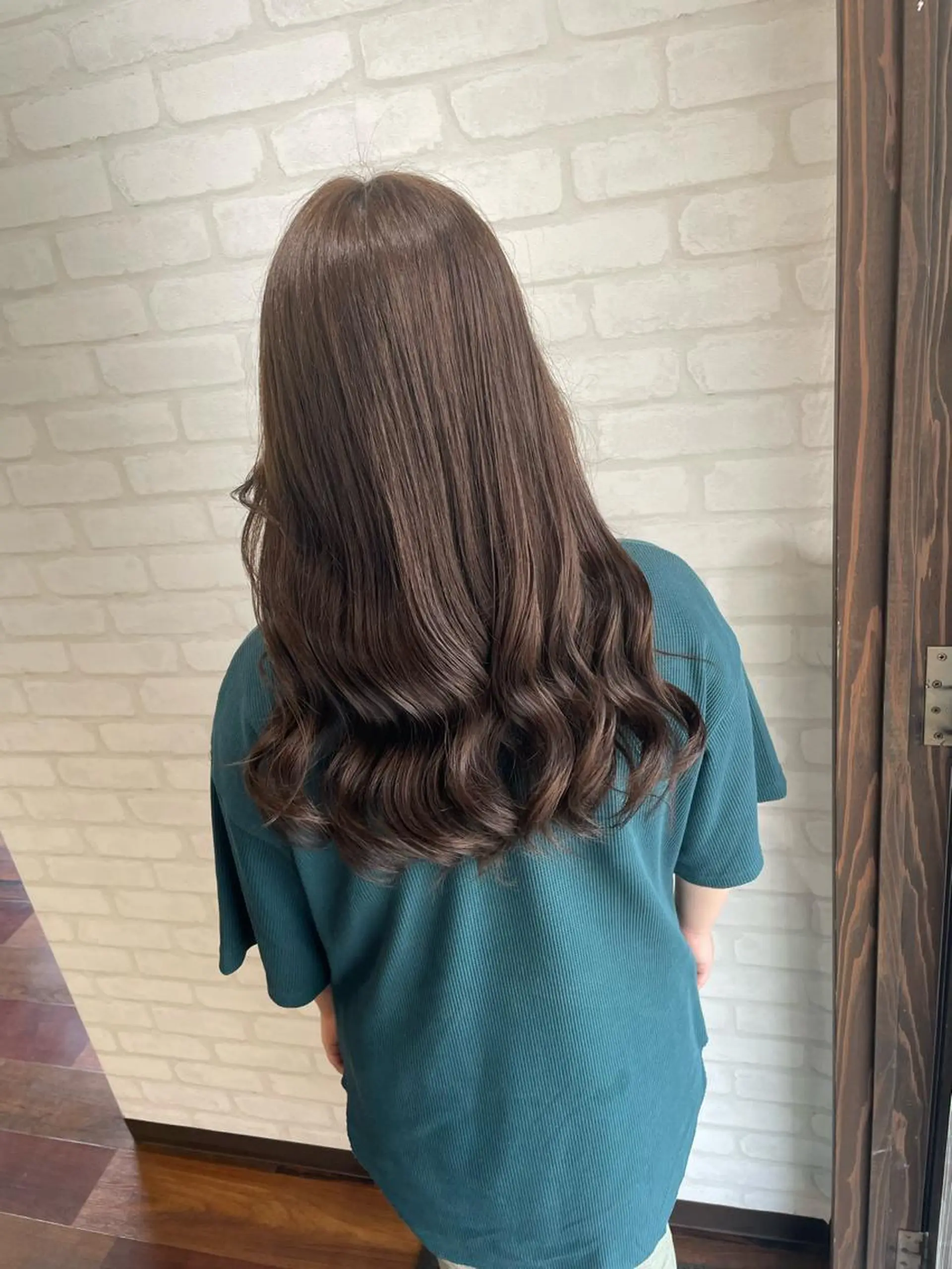 ロング カット ヘアカラー 🌝秦 美羽🌝のヘアスタイル