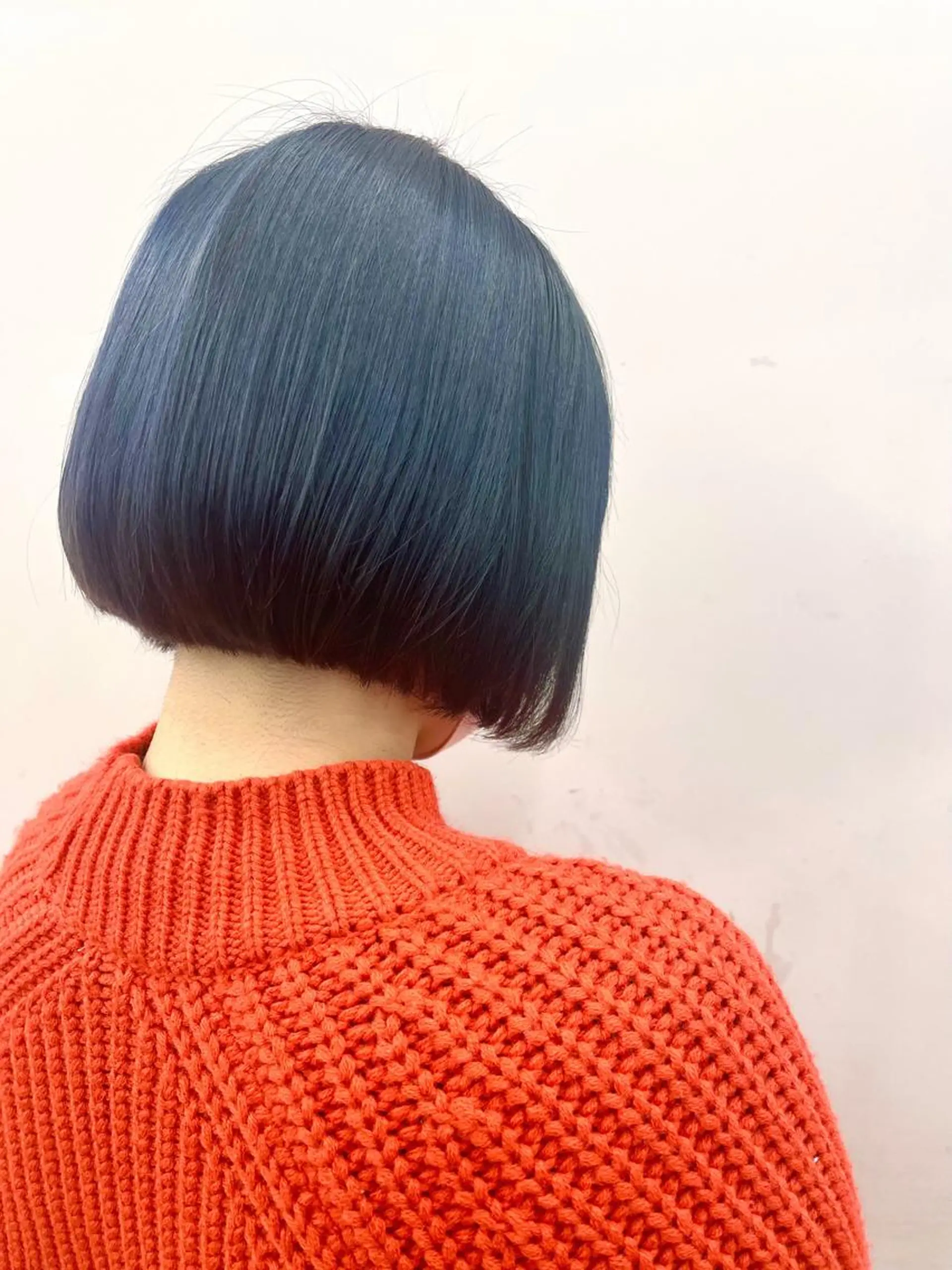 ショート カラー ブルーカラー ボブ SALOWIN神戸三宮店所属・【美髪を叶える】中谷 彰宏（アキ)のヘアスタイル