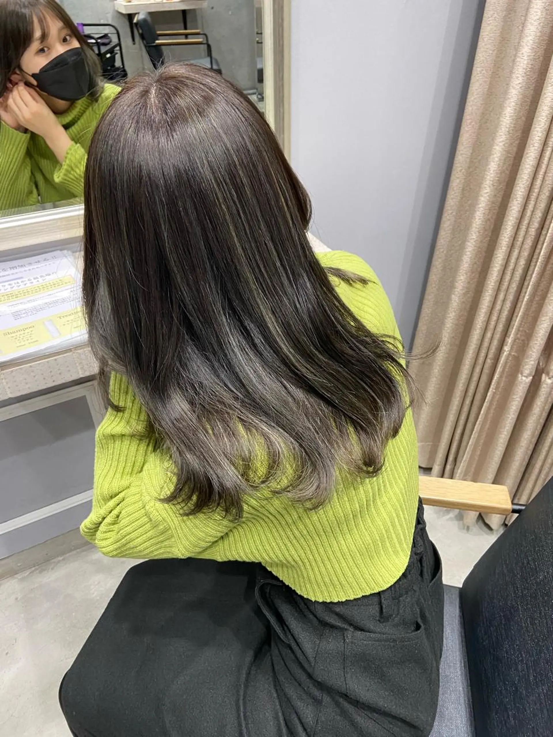 カラー バレイヤージュ ブリーチ デザインカラー ハイライトカラー インナーカラー 艶感透明感カラー🤍 hinaのヘアスタイル