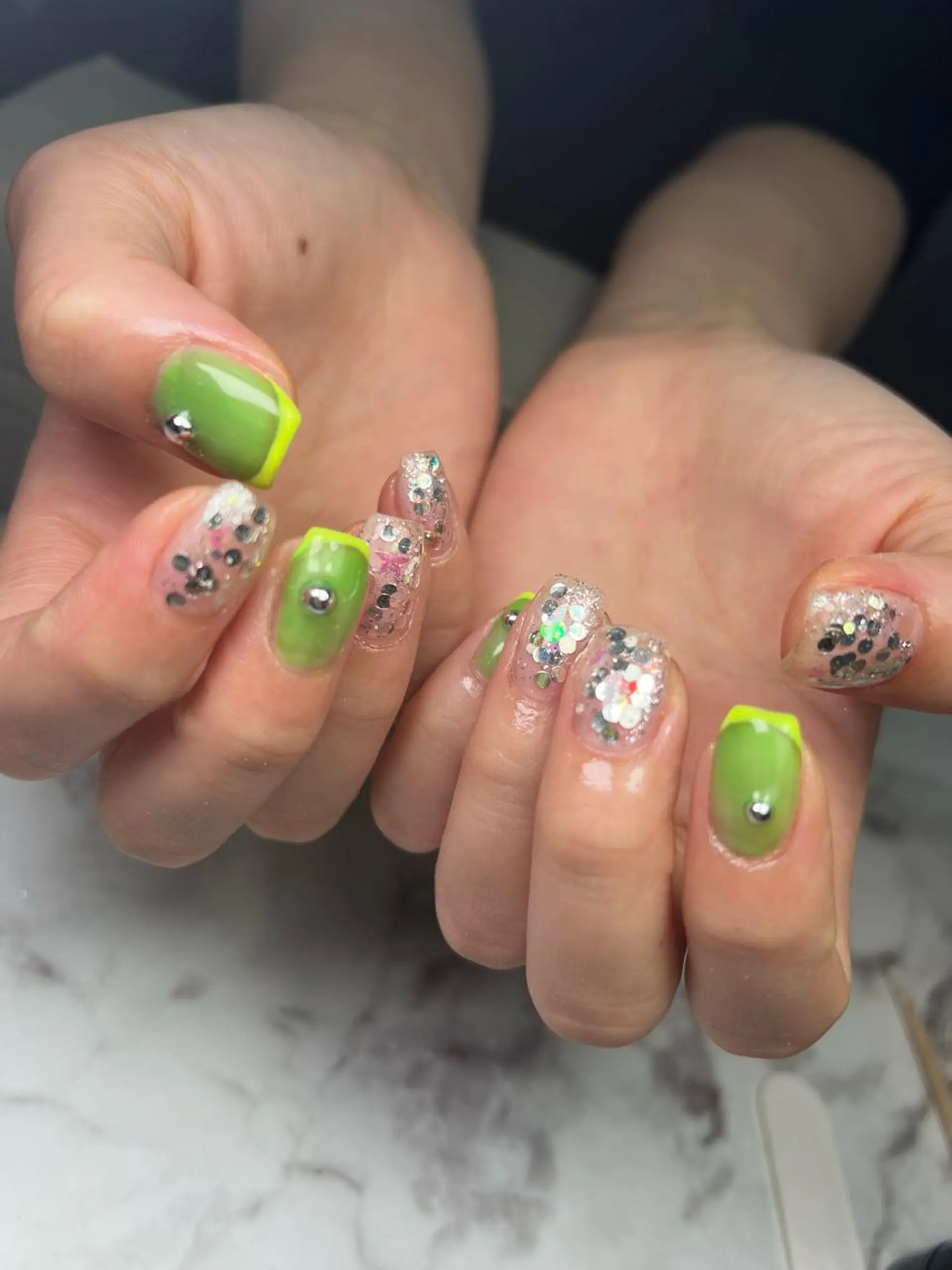 ネイル ハンドネイル Nail Salon L'arc所属・💊大阪/心斎橋 moni🧠のネイルデザイン