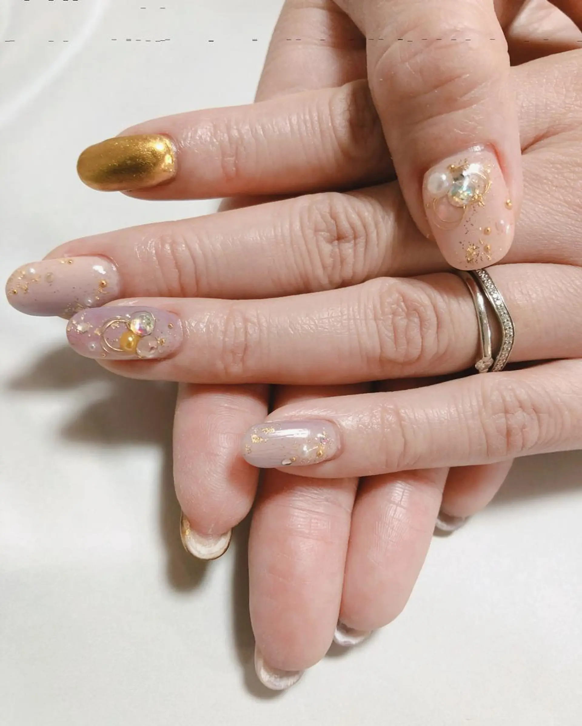 ネイル ミラーネイル Lakkus N－Aのネイルデザイン