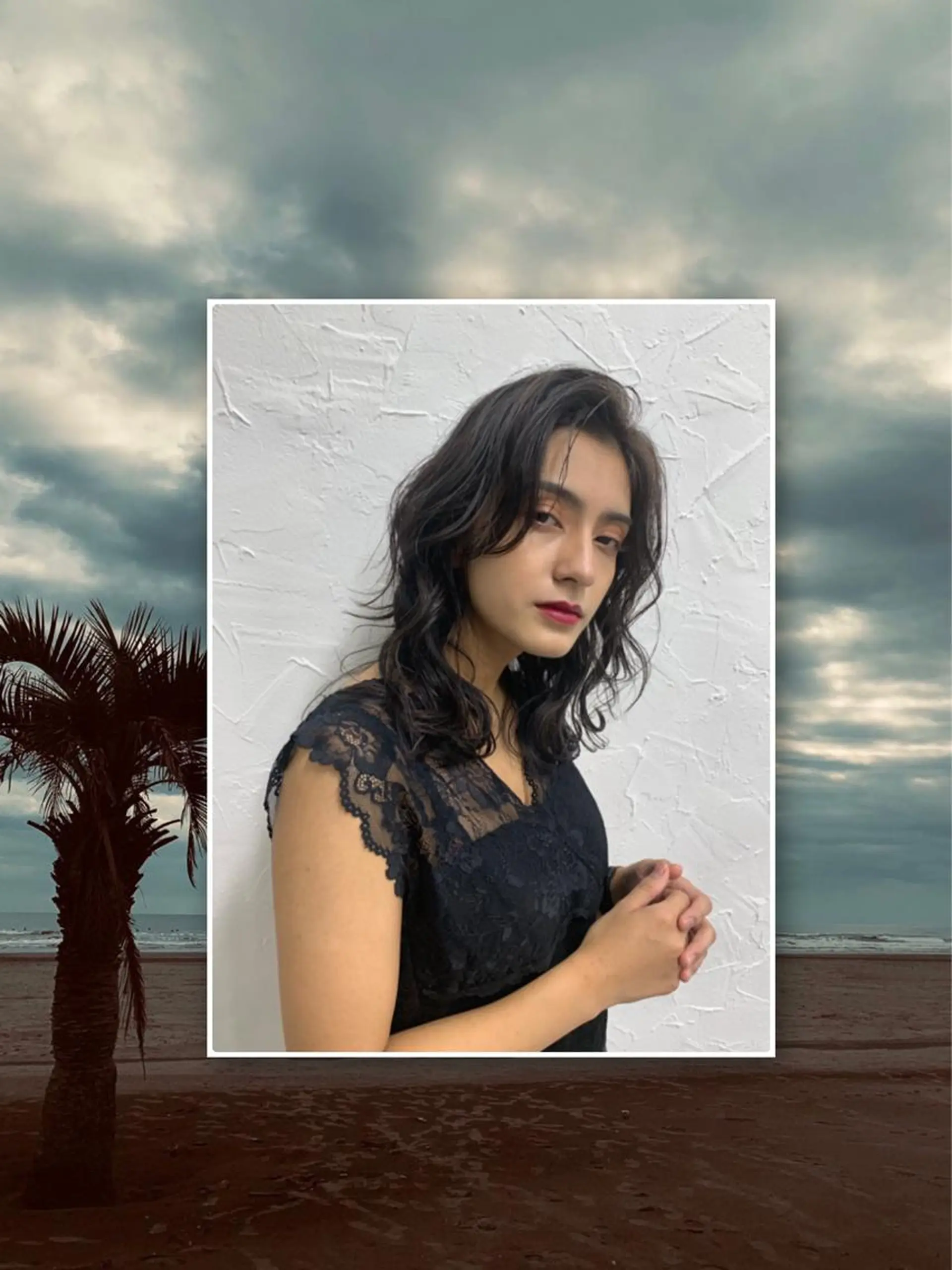 ミディアム boutique misakiのヘアスタイル