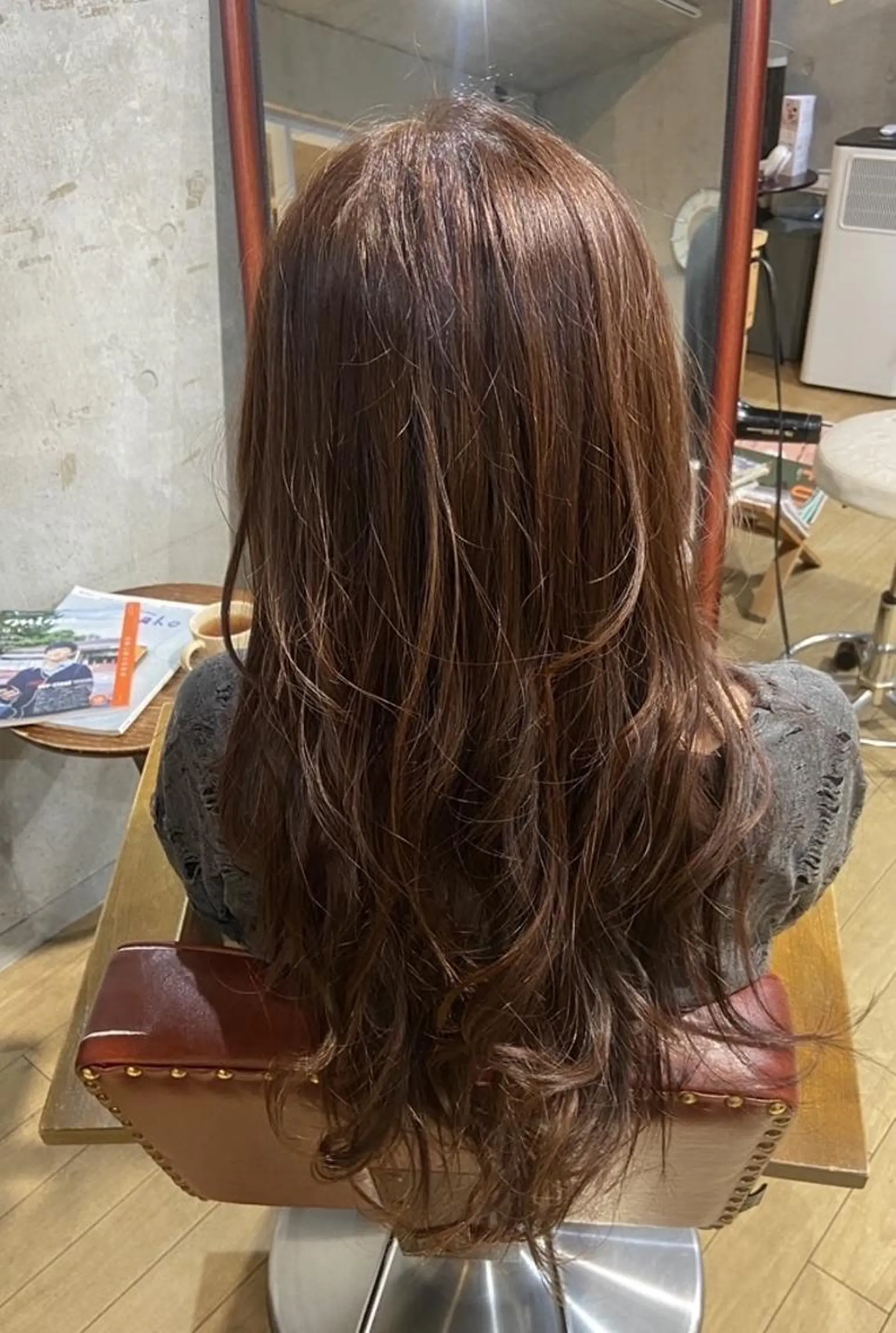 ロング ヘアカラー トリートメント 西内 亮太のヘアスタイル