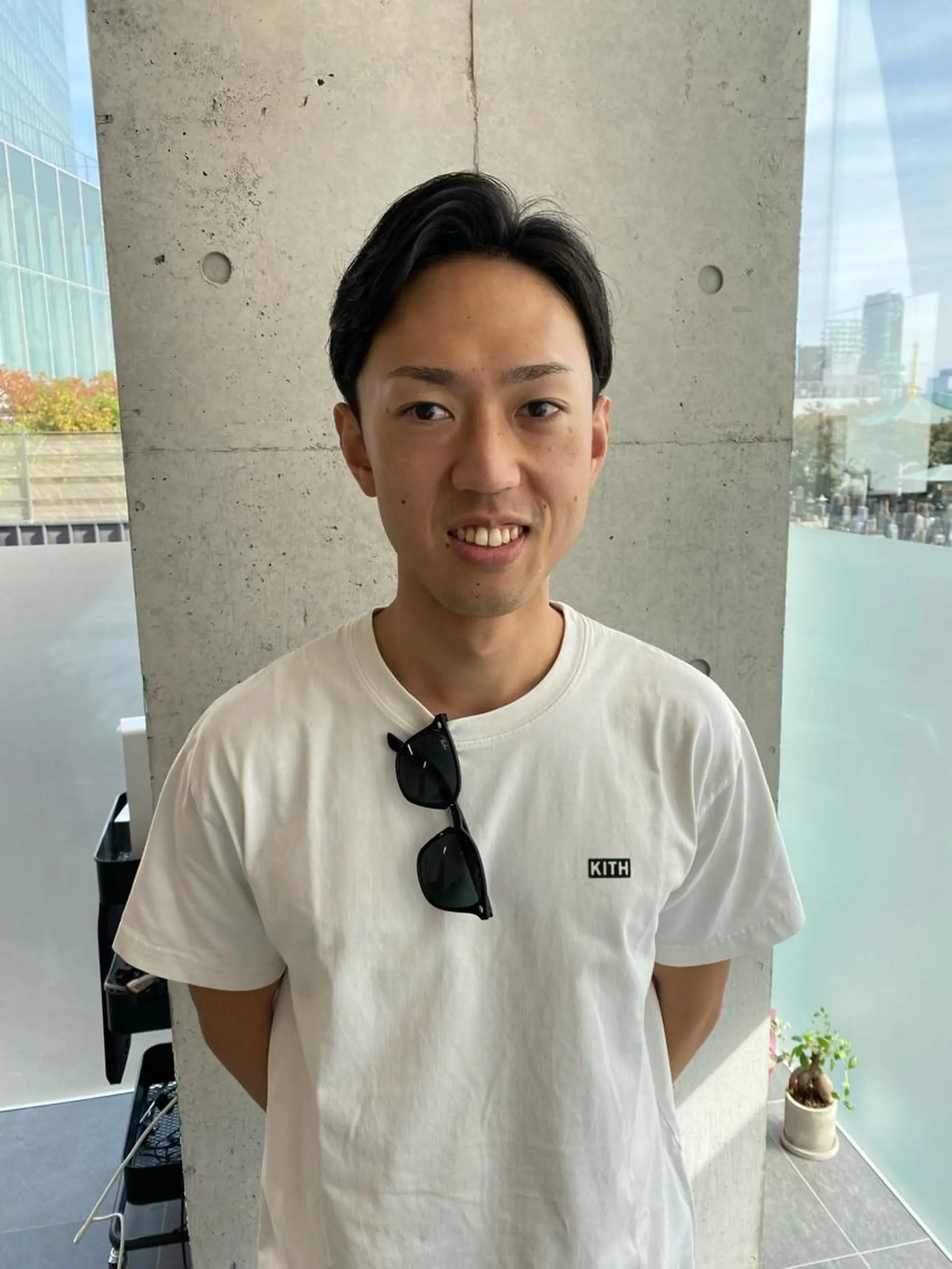 メンズ YinYang所属・川﨑 章弘のヘアスタイル