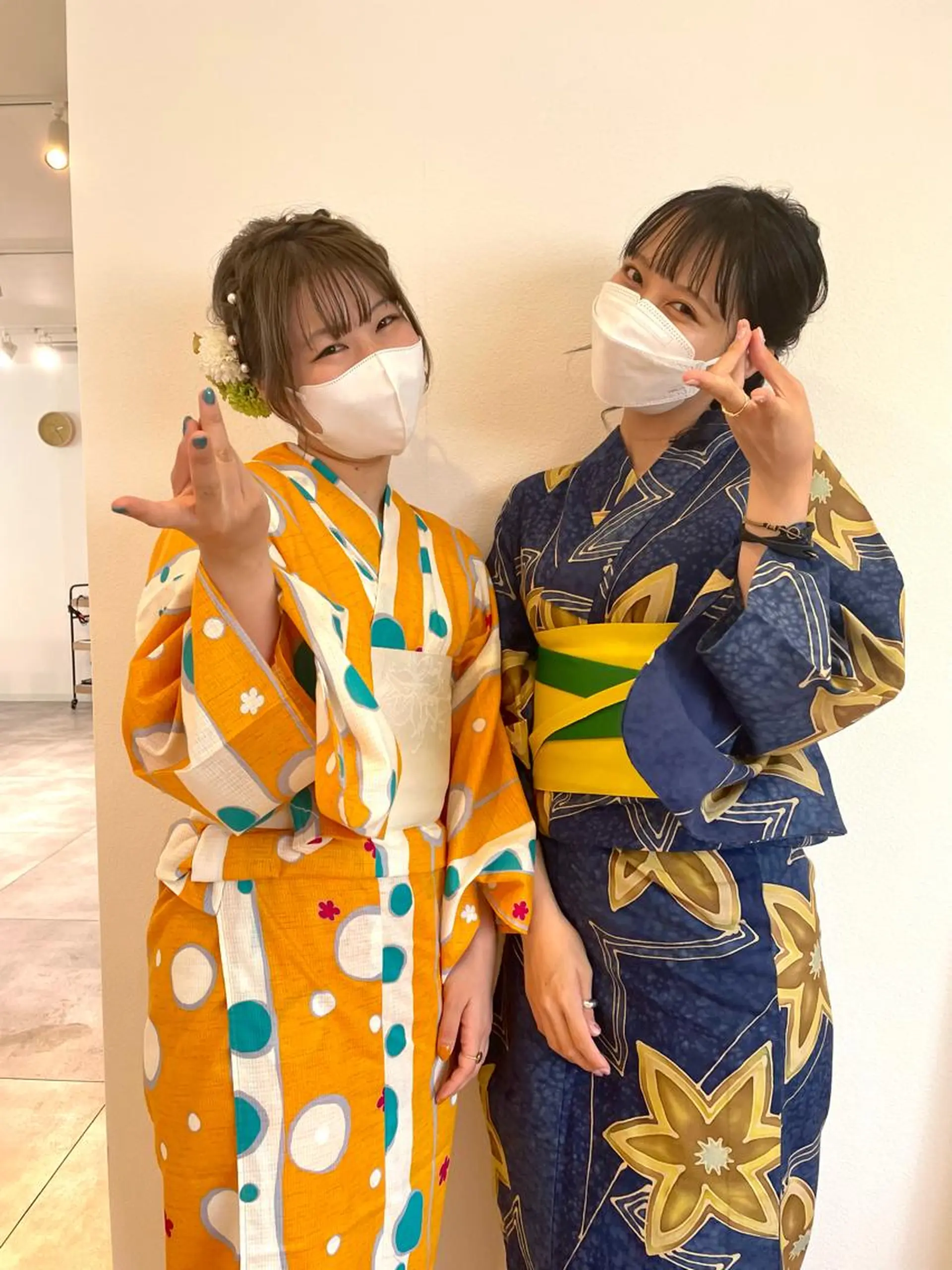 ヘアアレンジ 浴衣 ヘアセット 北九州美容室 🕊️わかな✂︎のヘアスタイル