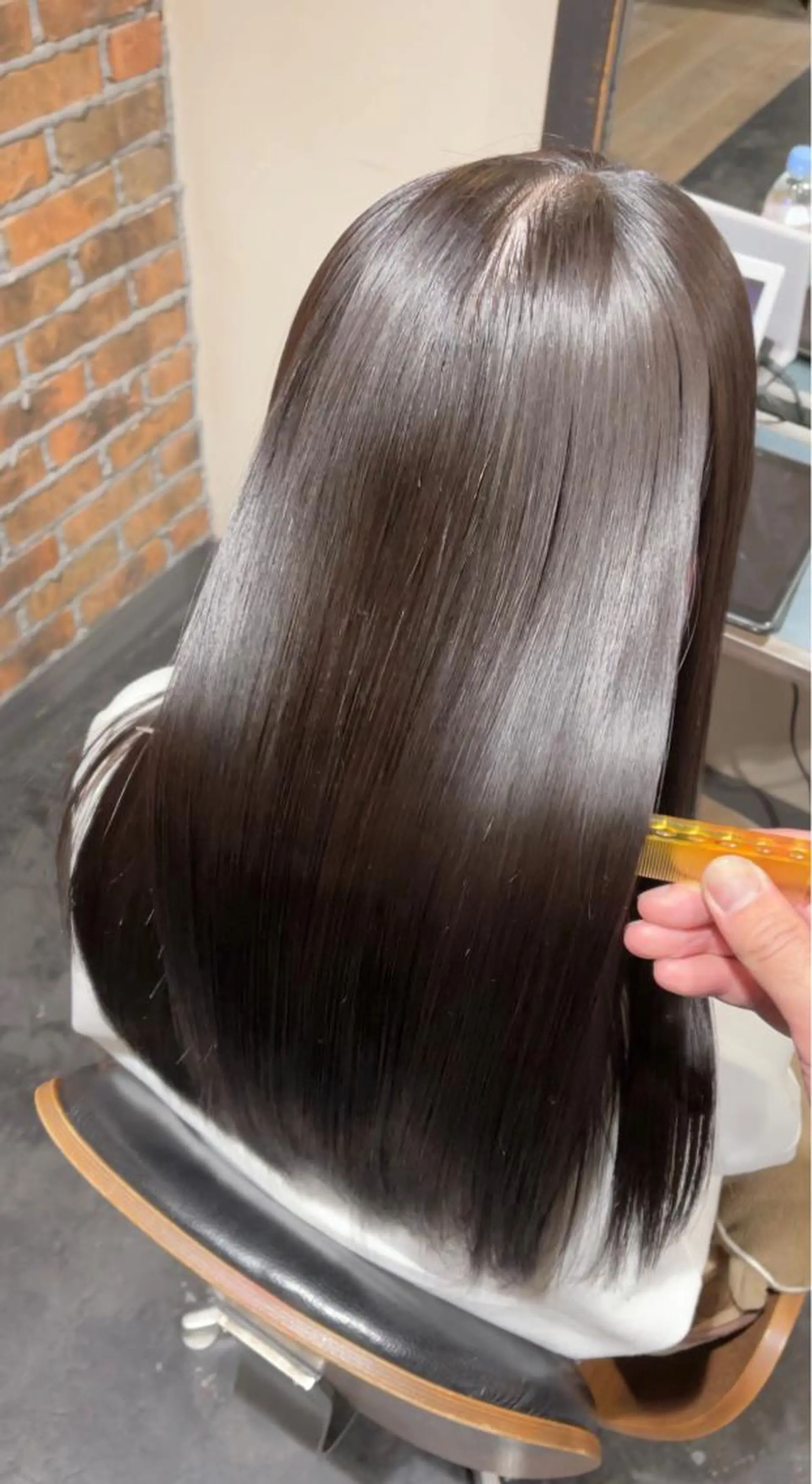 ロング 泉 堅也のヘアスタイル