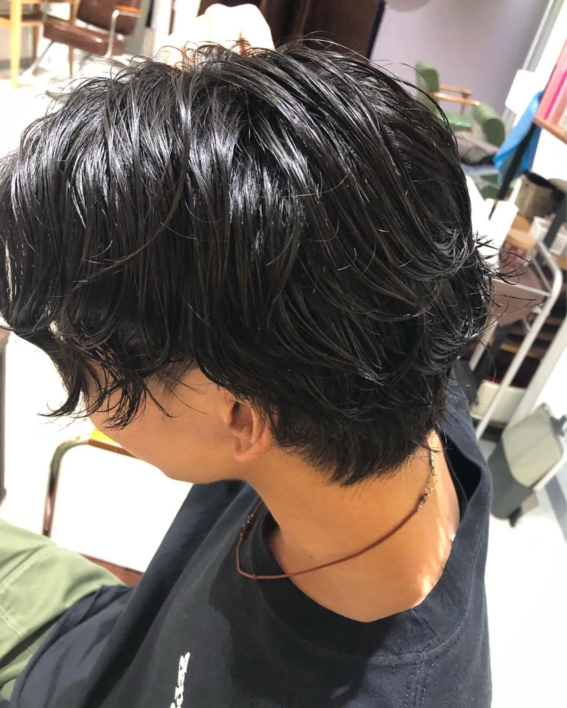 パーマ メンズ メンズパーマ 過去一の柔髪ヘア 🌿IVYjoureのヘアスタイル