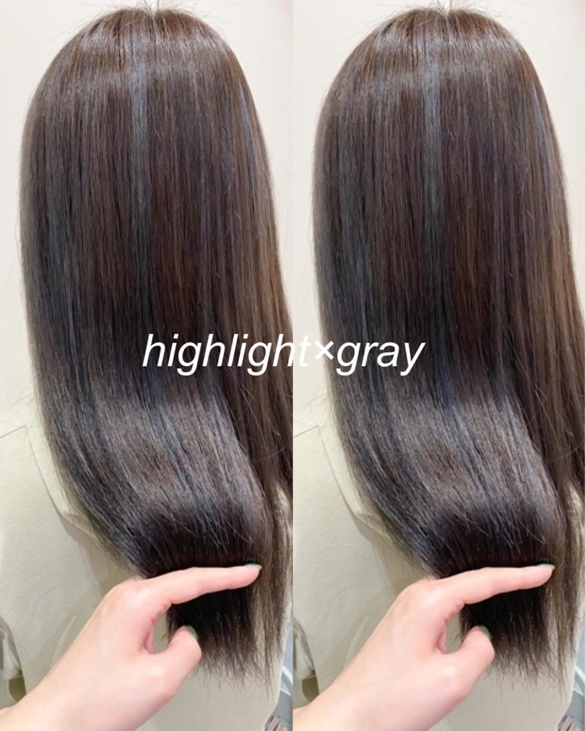 ロング カラー ハイライトカラー ハイライト 横浜🍒ルーツカラー エクステ／RIEのヘアスタイル