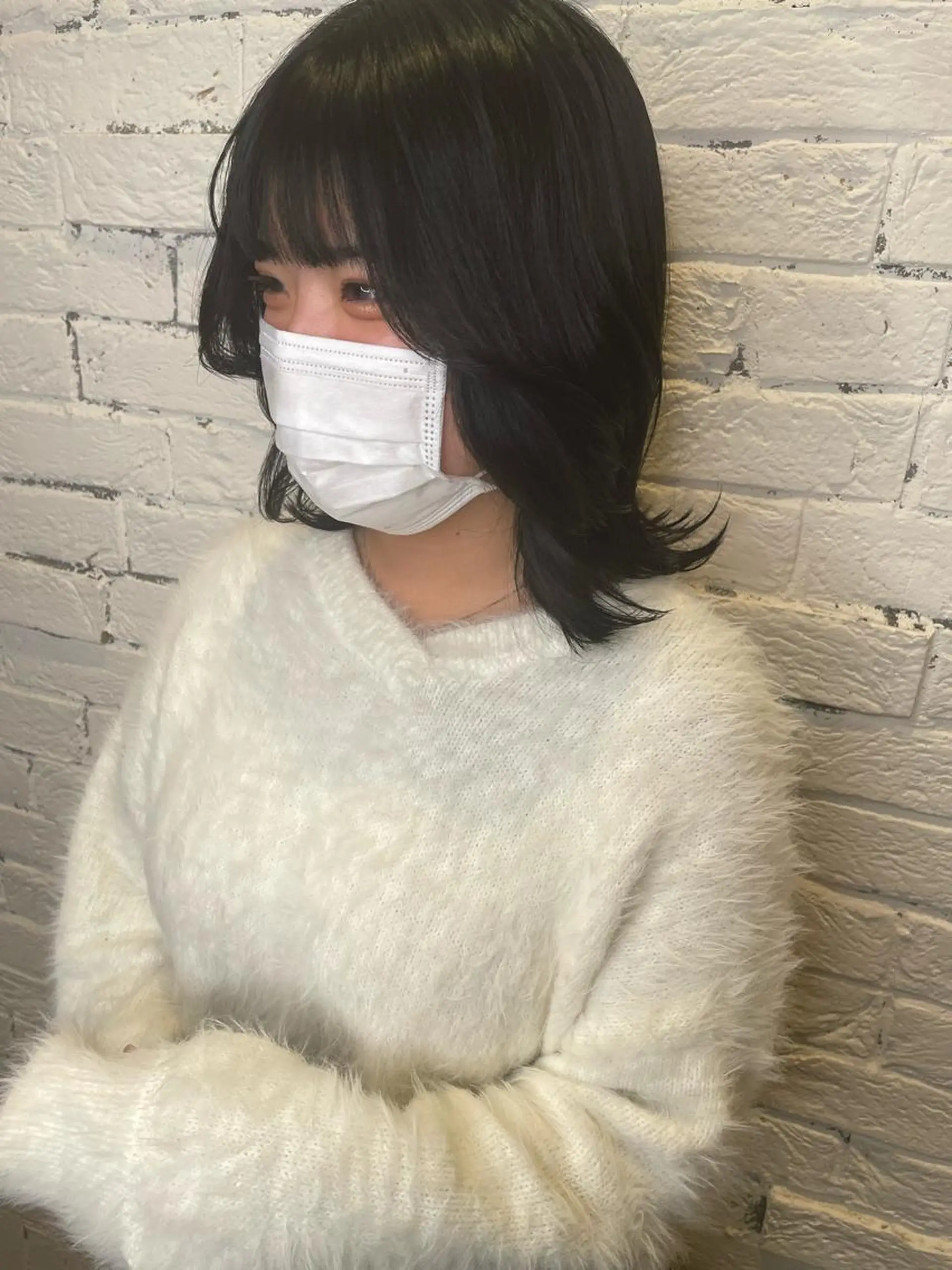 ミディアム カラー シマノ フミヤのヘアスタイル