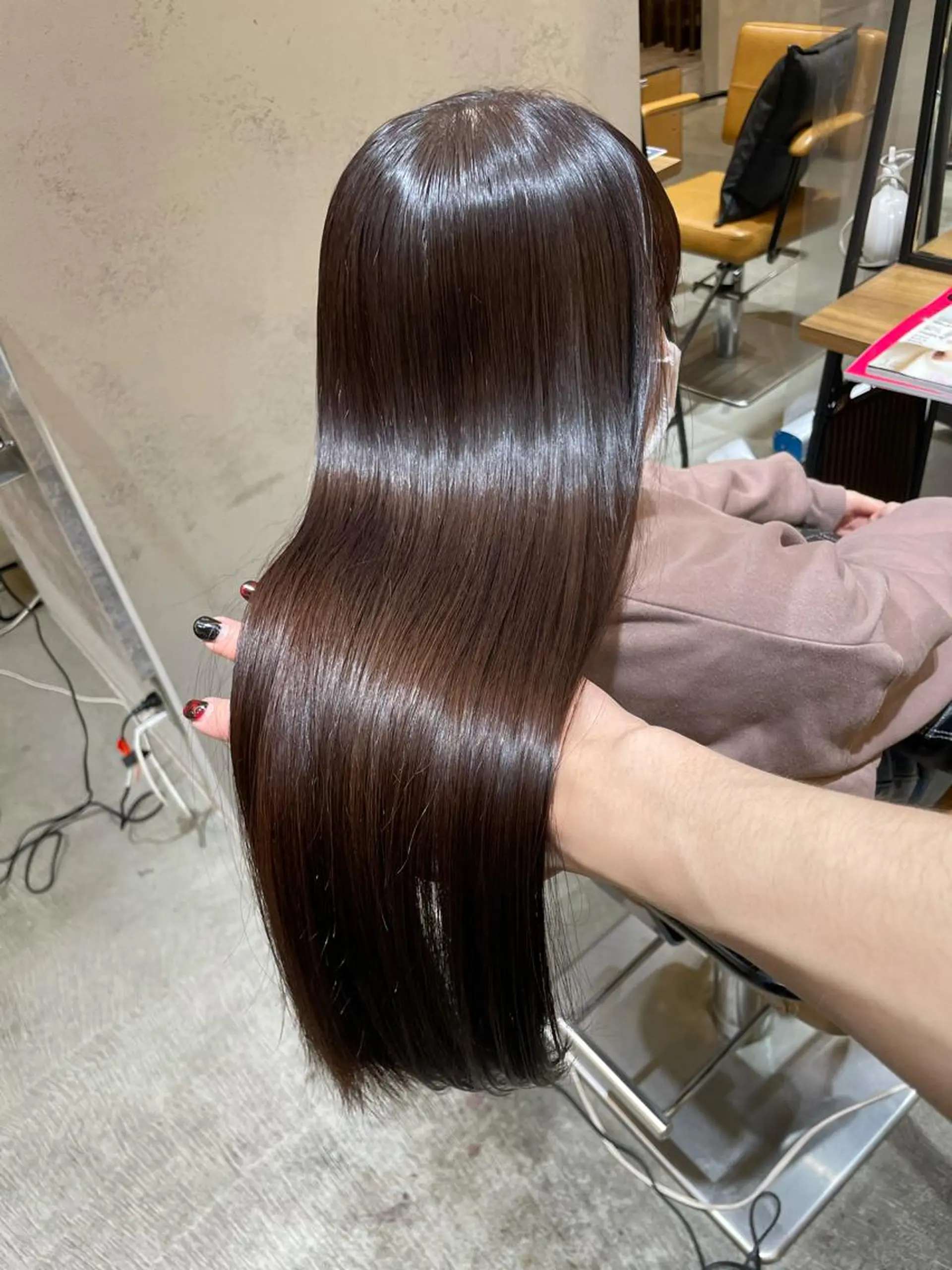 ロング ヘアカラー トリートメント ♦️モテ髪創作者 SUGA♦️のヘアスタイル