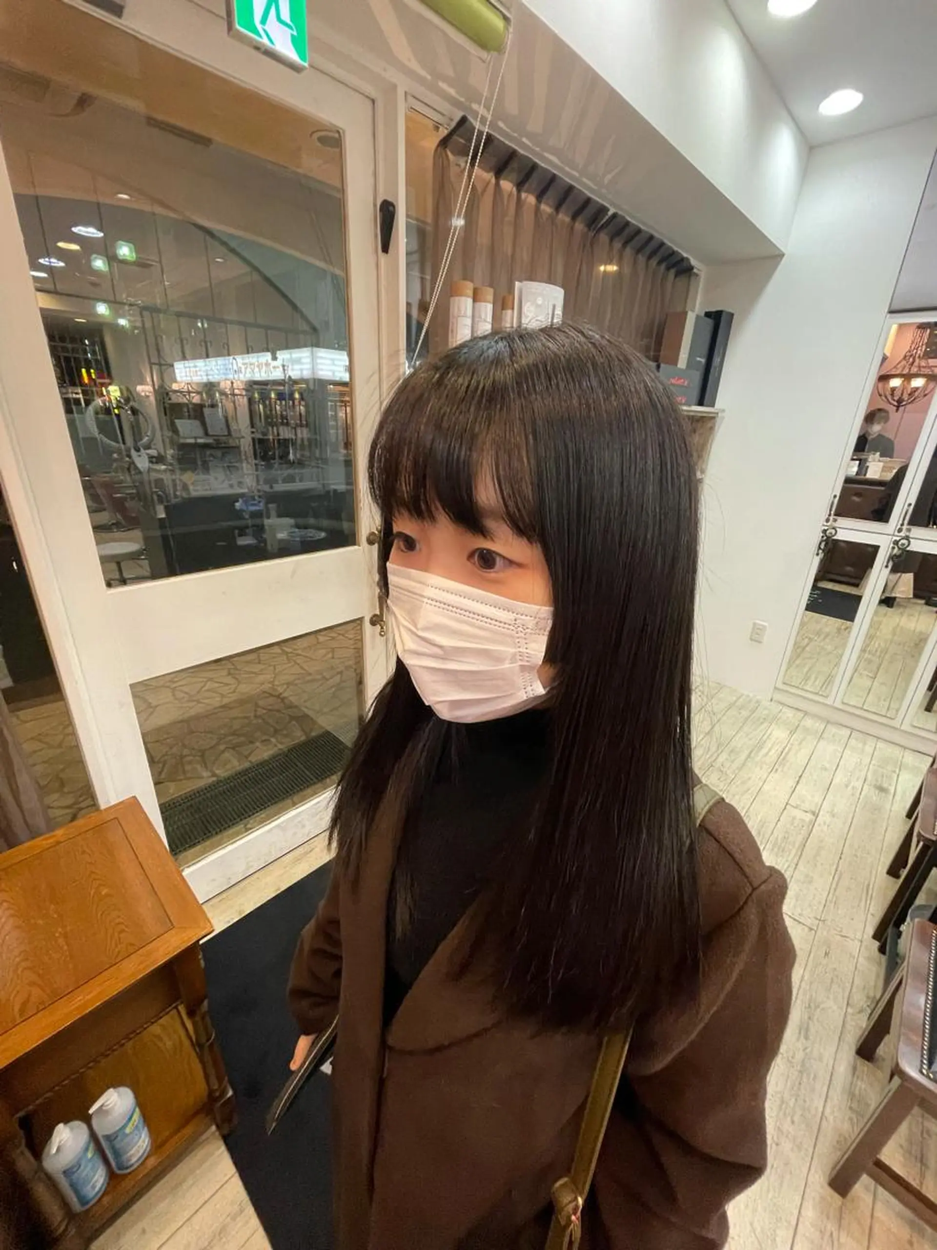 ロング カラー 髪質改善 縮毛矯正 ＼脱・うねり& 広がり／gite菊のヘアスタイル