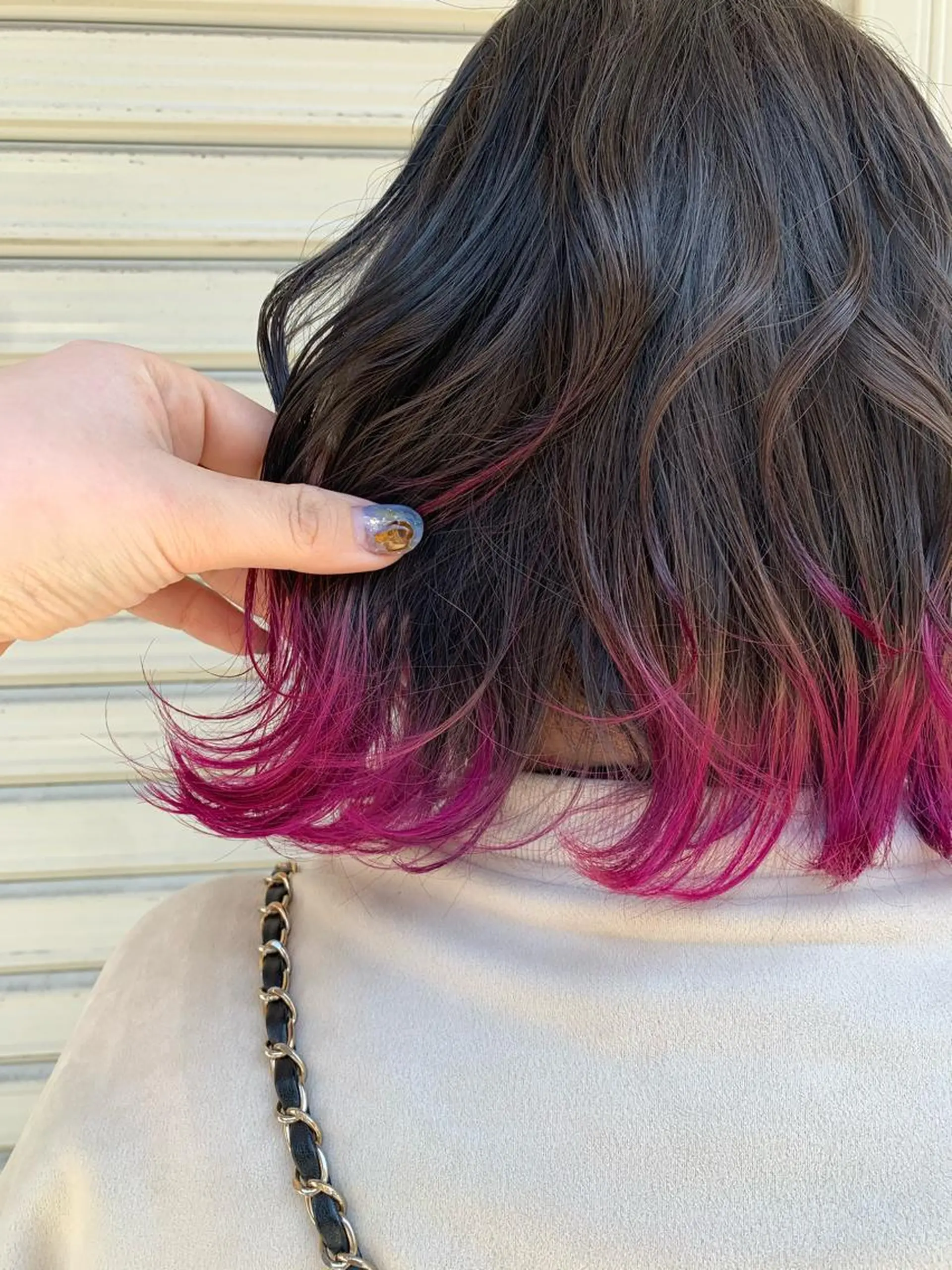 ミディアム カラー カット ヘアカラー トリートメント 枚方 tomee 🦋南部　しほ🦋のヘアスタイル