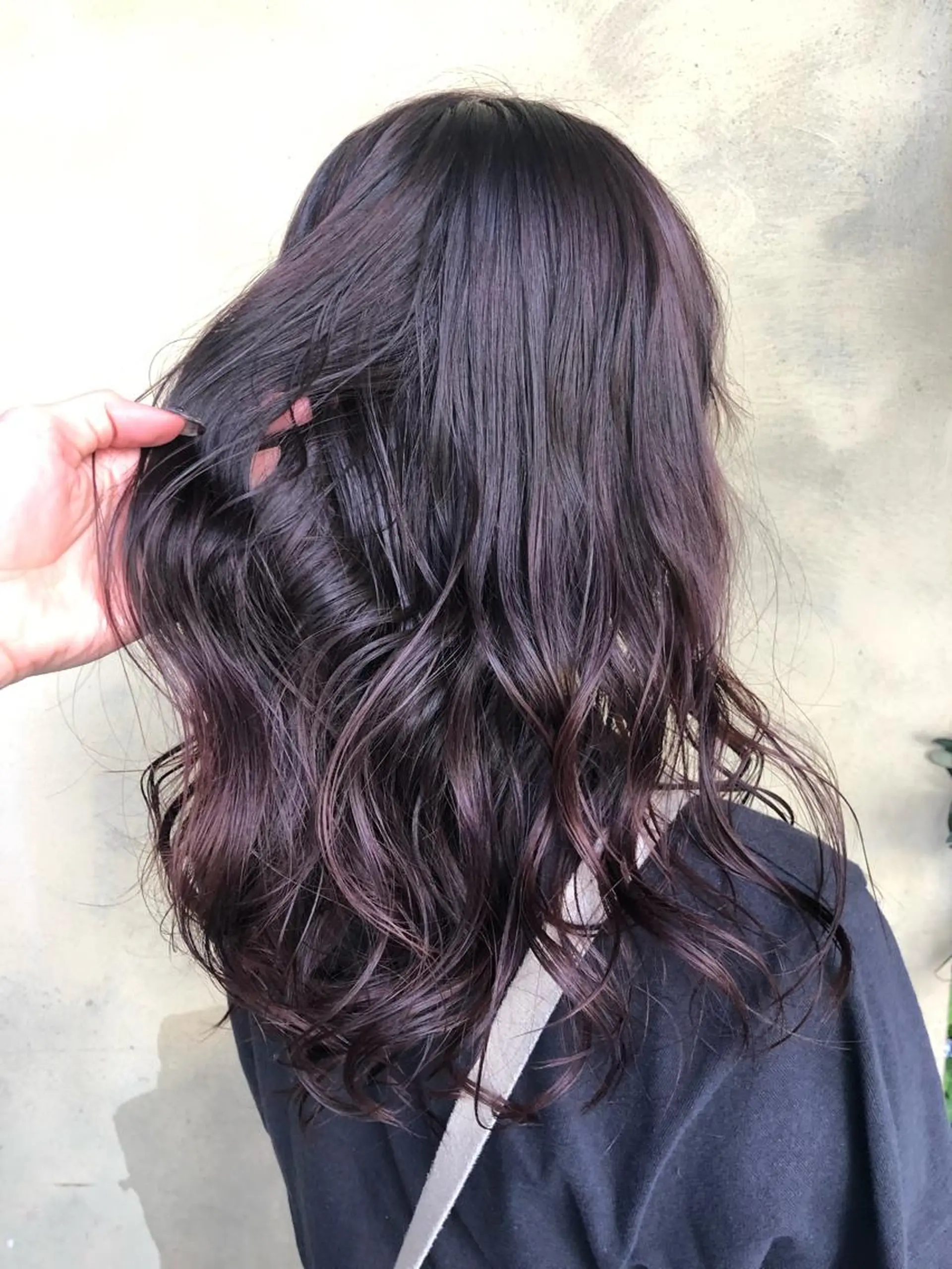 セミロング カラー 🧸プルエクステ❤︎ ネイルKAO🧸のヘアスタイル