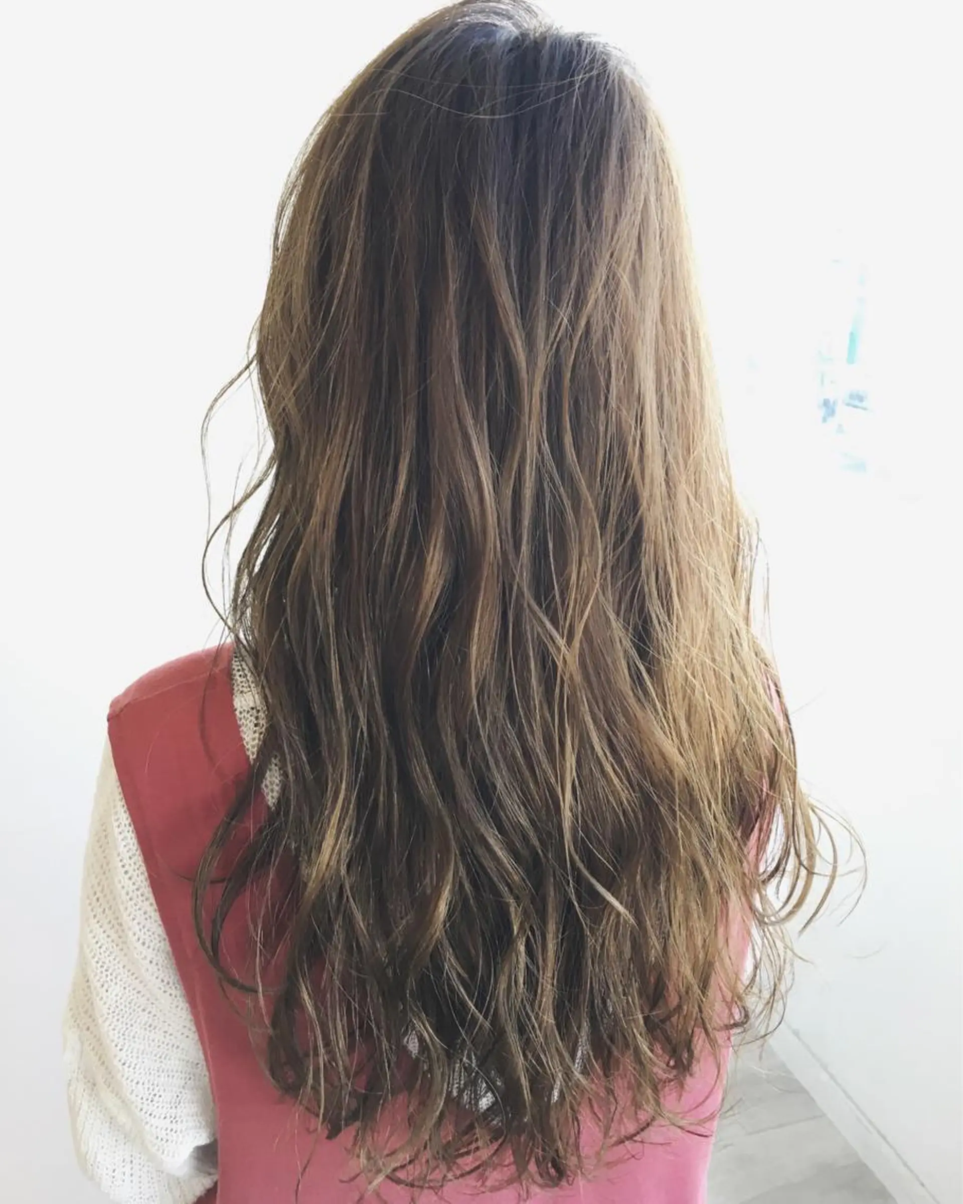 ロング カラー ヘアアレンジ HAIR STUDIO buzz所属・金子 富士のヘアスタイル