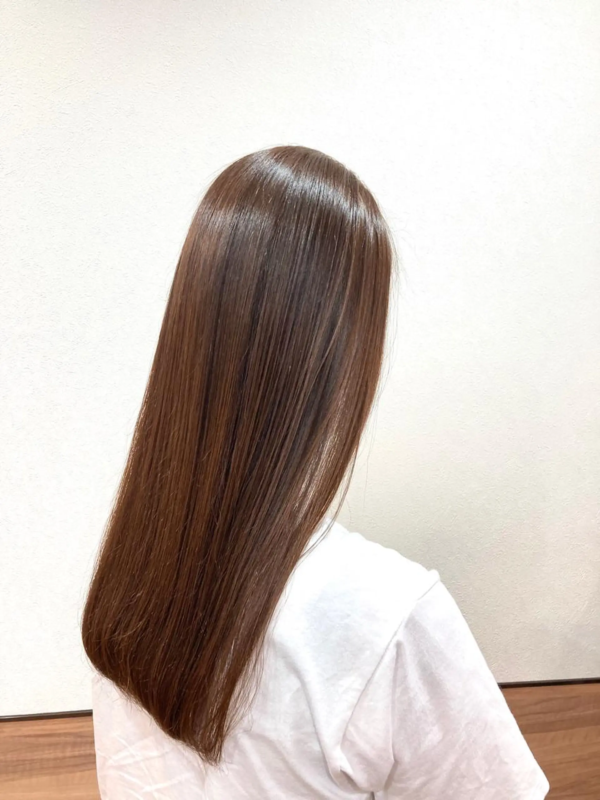 ロング カラー パーマ カット ヘアカラー トリートメント Annon プライベートサロンのヘアスタイル