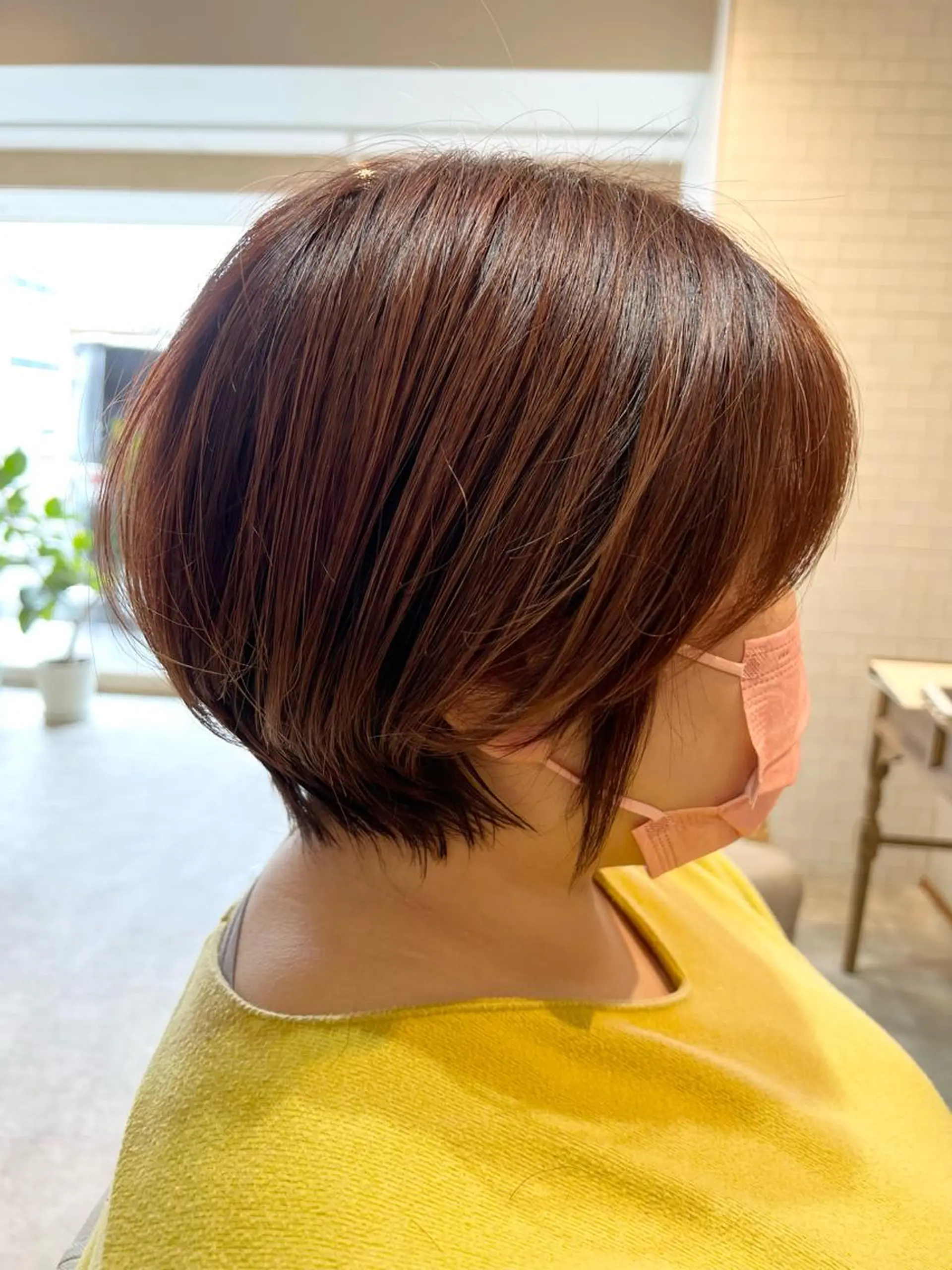 ショート ぱつボブ/ ショート/YUKIのヘアスタイル