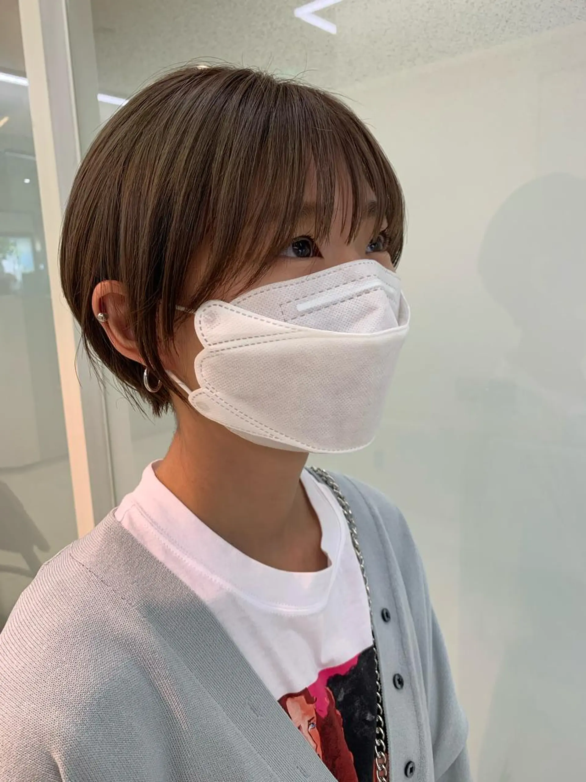 ショート 似合わせカラー/艶 髪質改善/ヨシザキのヘアスタイル