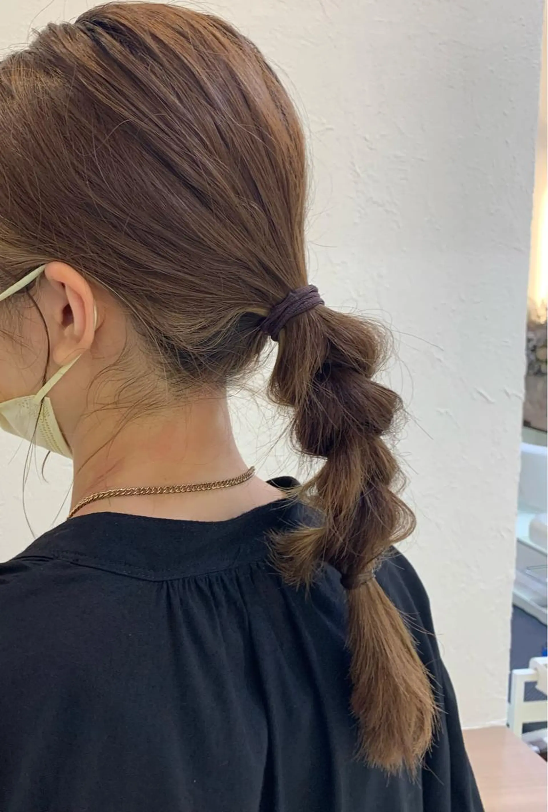 ミディアム カラー ヘアカラー トリートメント 似合わせカラー/艶 髪質改善/ヨシザキのヘアスタイル