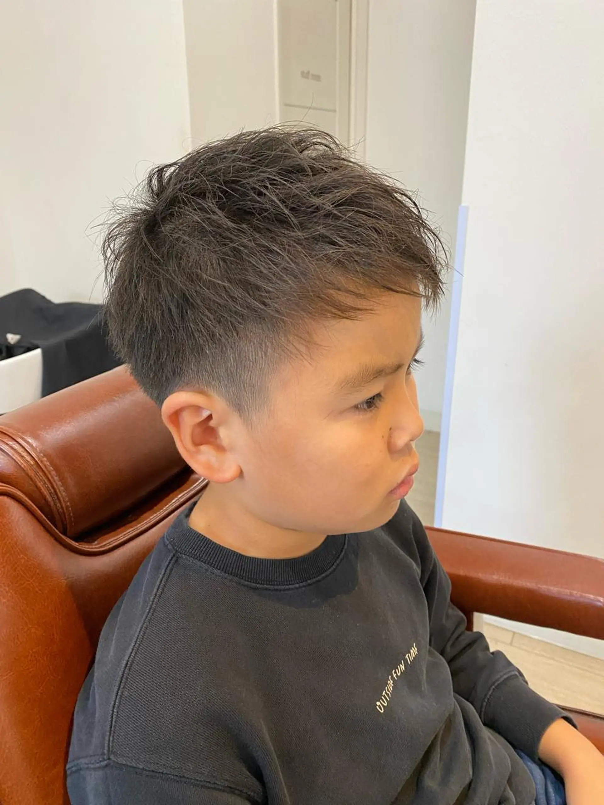 メンズ キッズ 松原 麗玖人のヘアスタイル