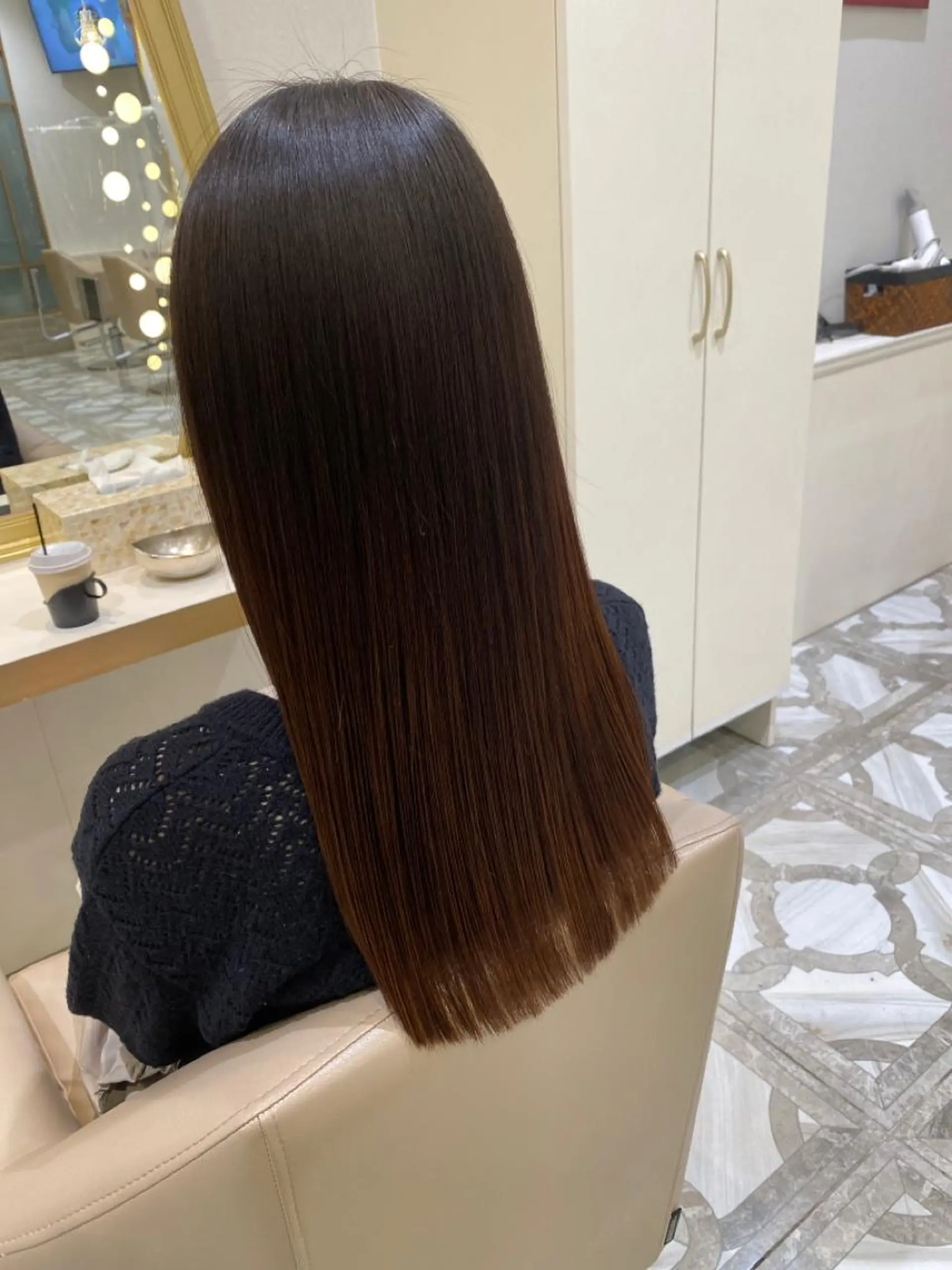 ロング カット トリートメント 💙美髪救世主💙 関華蓮のヘアスタイル