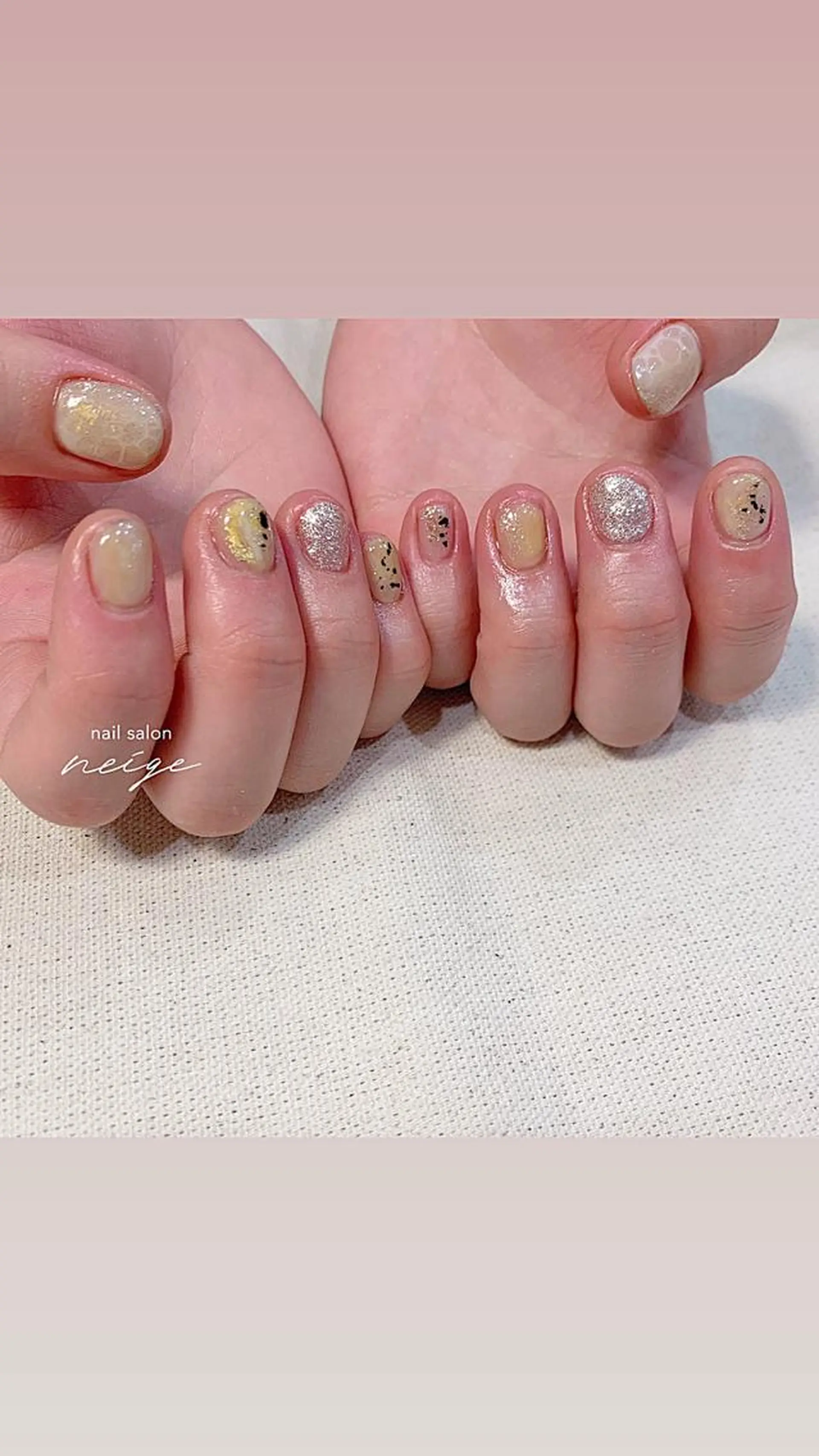 ネイル mana ☾のネイルデザイン