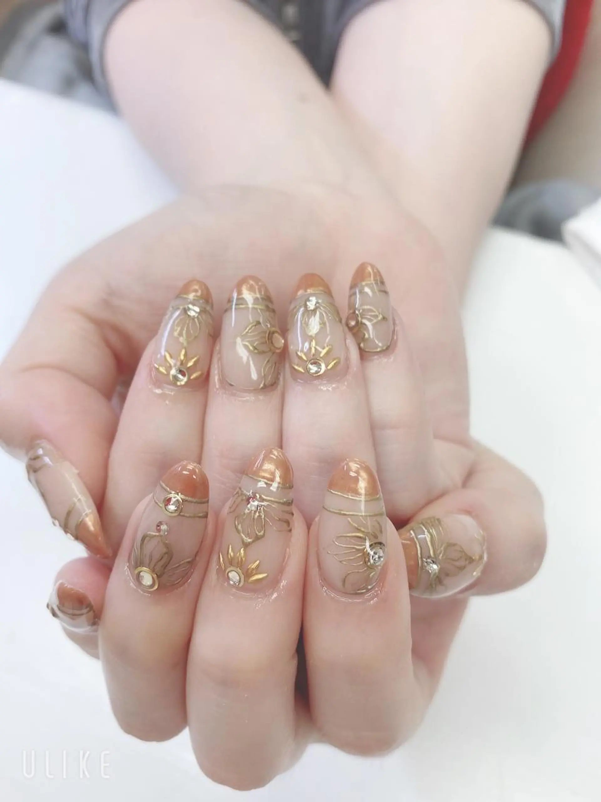 ミディアム ハンドネイル JNA認定講師🌸 RIEのネイルデザイン