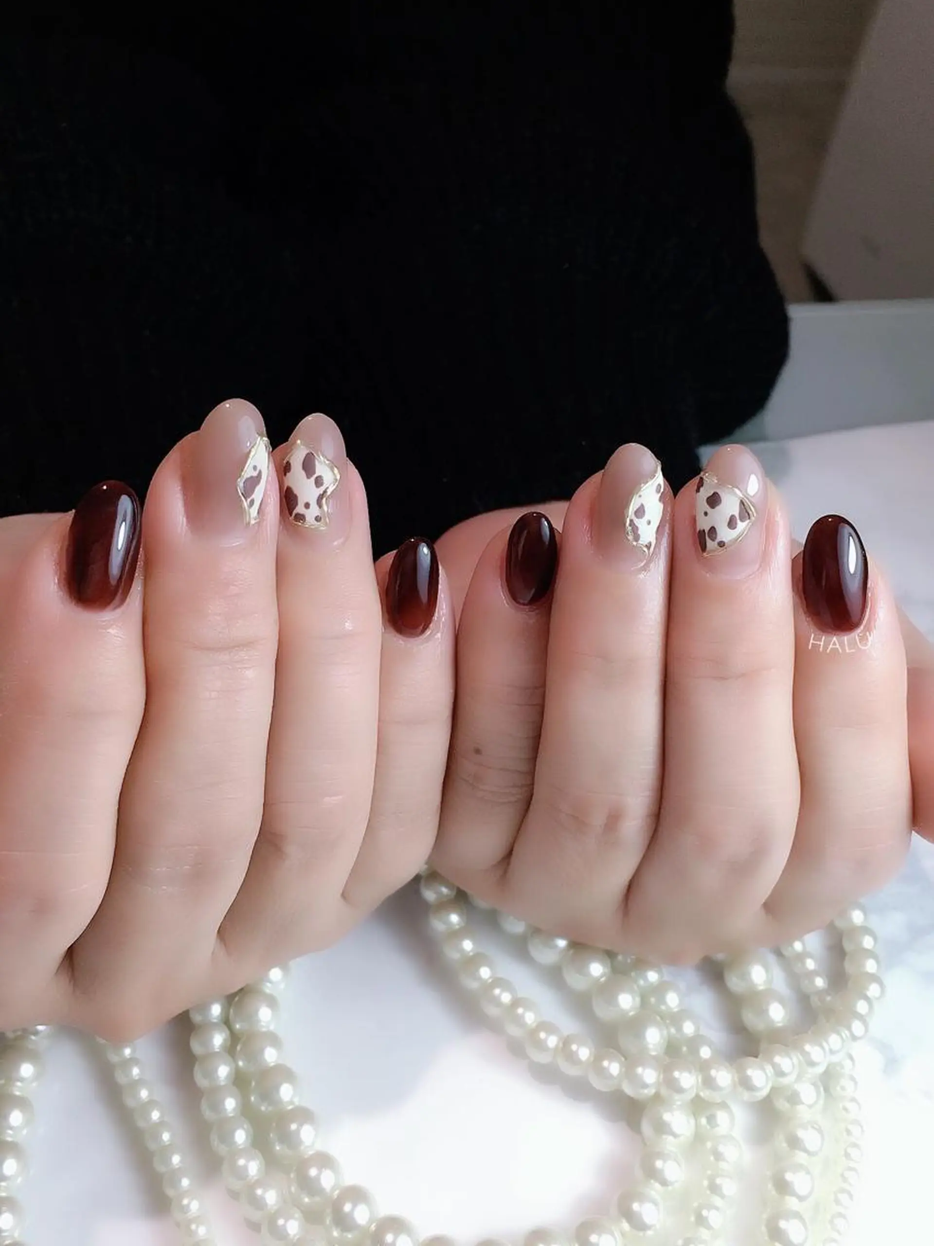 ネイル マットネイル HALU ハルのネイルデザイン
