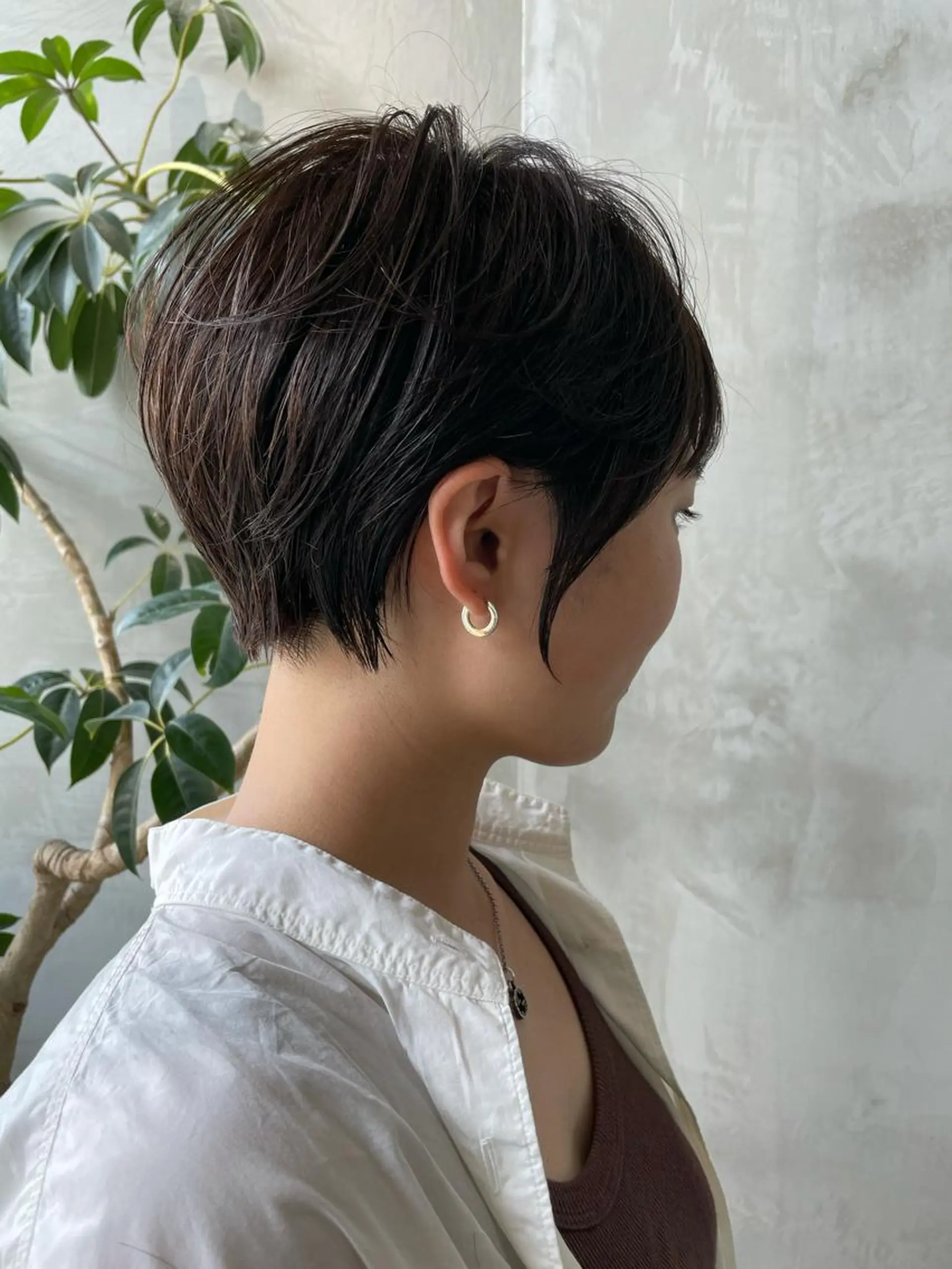 ショート カラー カット ヘアカラー トリートメント 🉐レイヤー/塩見 弘樹🉐渋谷のヘアスタイル