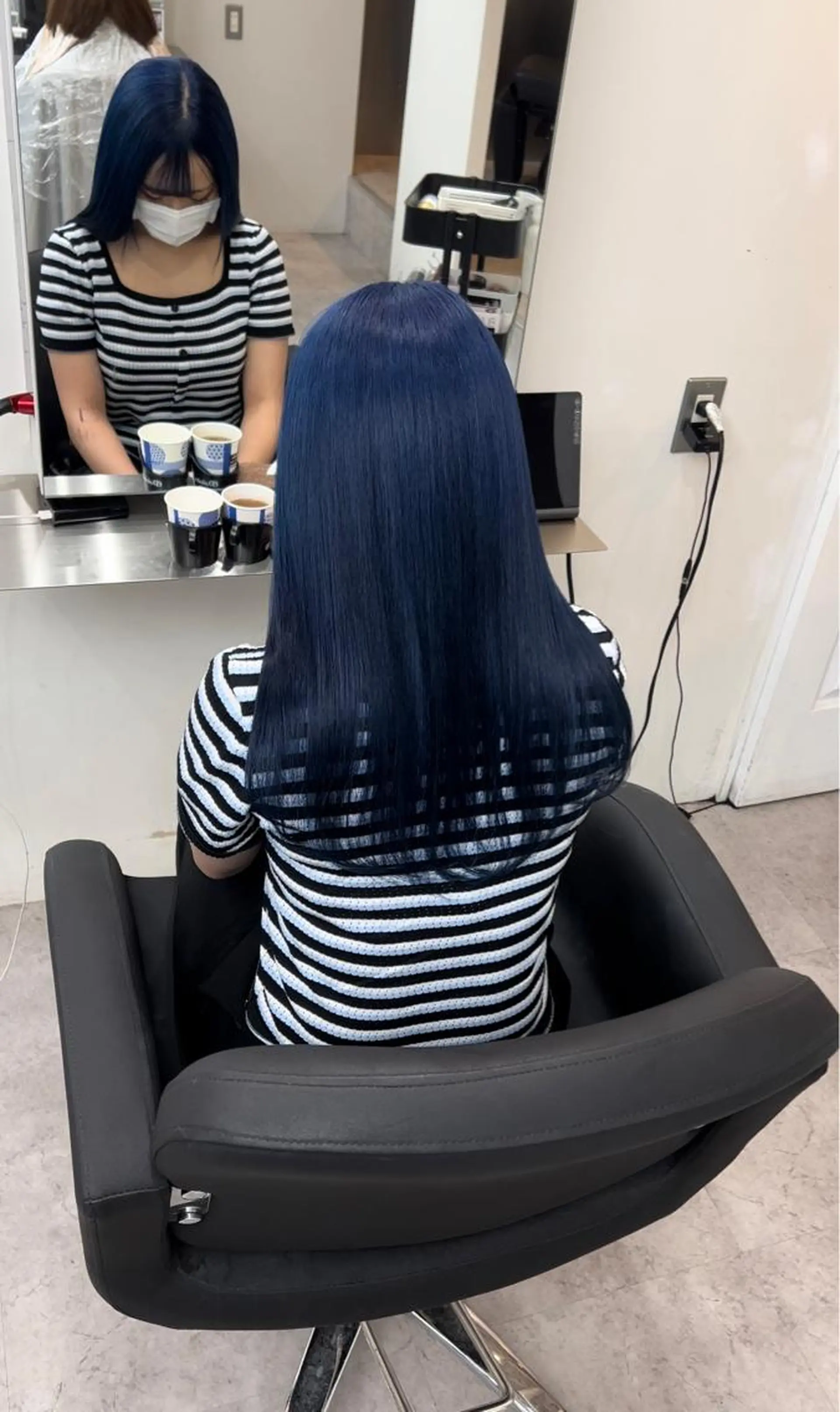 ロング ヘアカラー トリートメント 🫧髪質改善 講師🫧🍎幹細胞のヘアスタイル