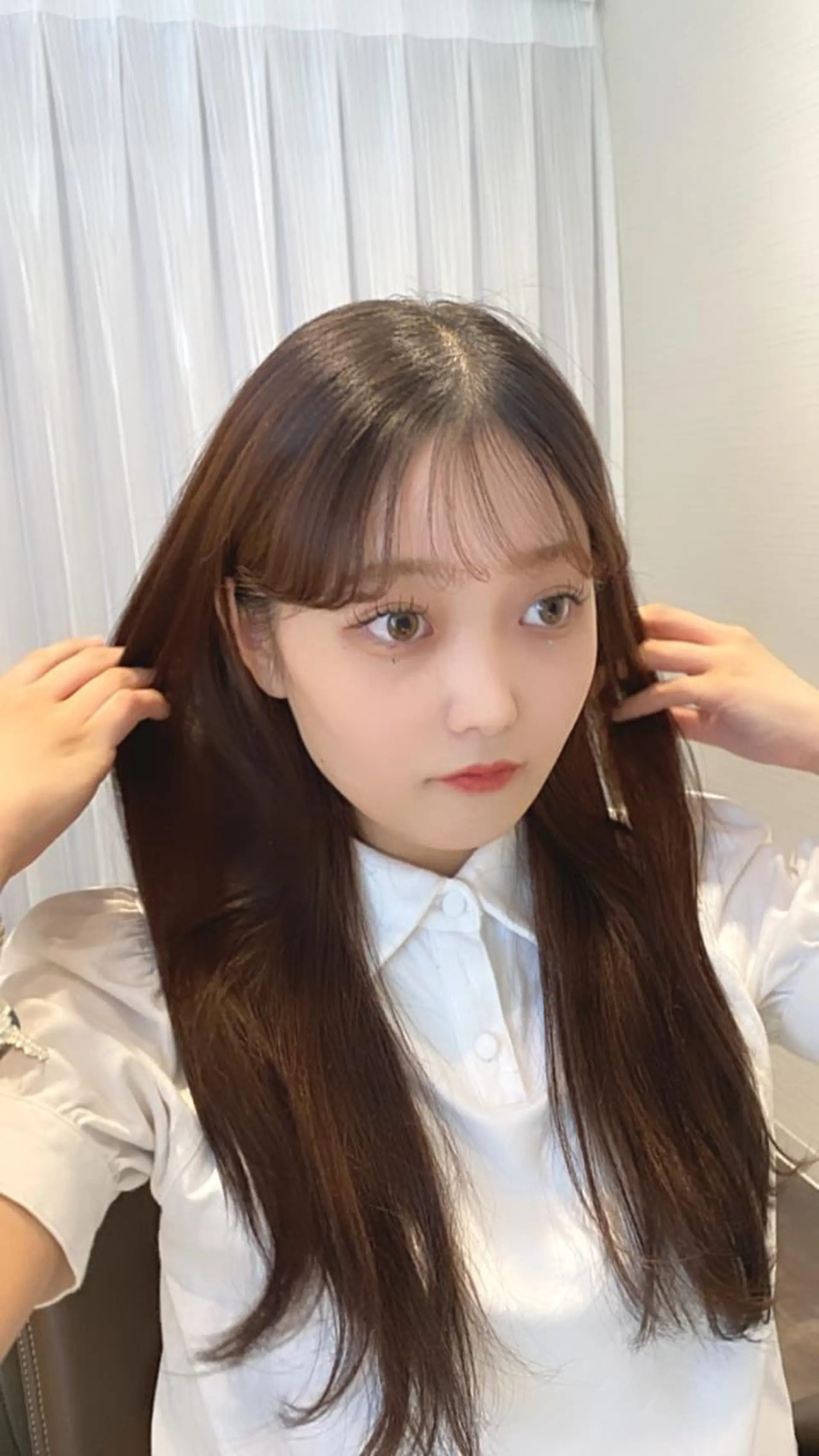 マツエク・マツパ アイブロウ カット ヘアカラー miu 🪴Libelleのヘアスタイル