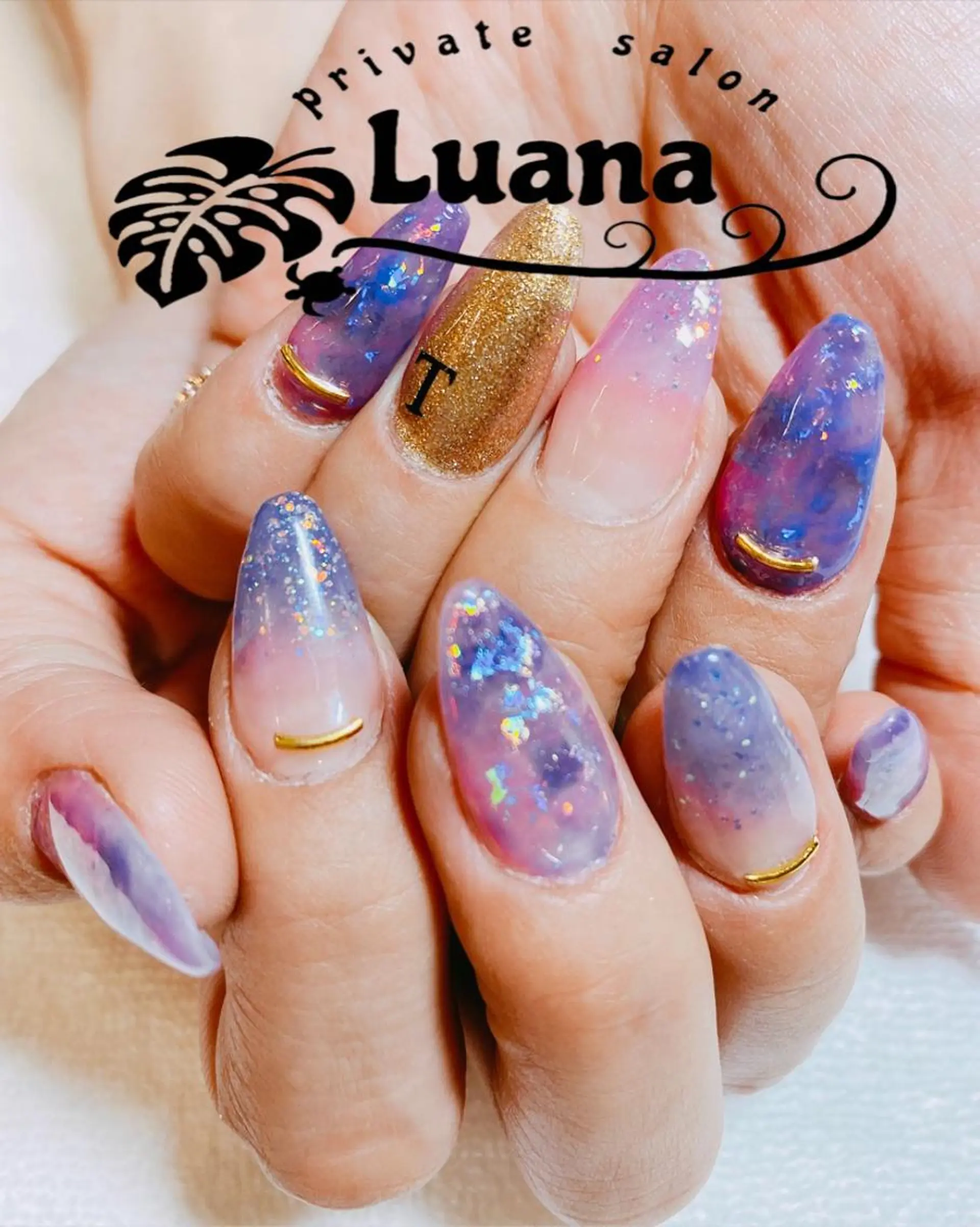 ネイル 自宅ネイルサロン ルアナのネイルデザイン