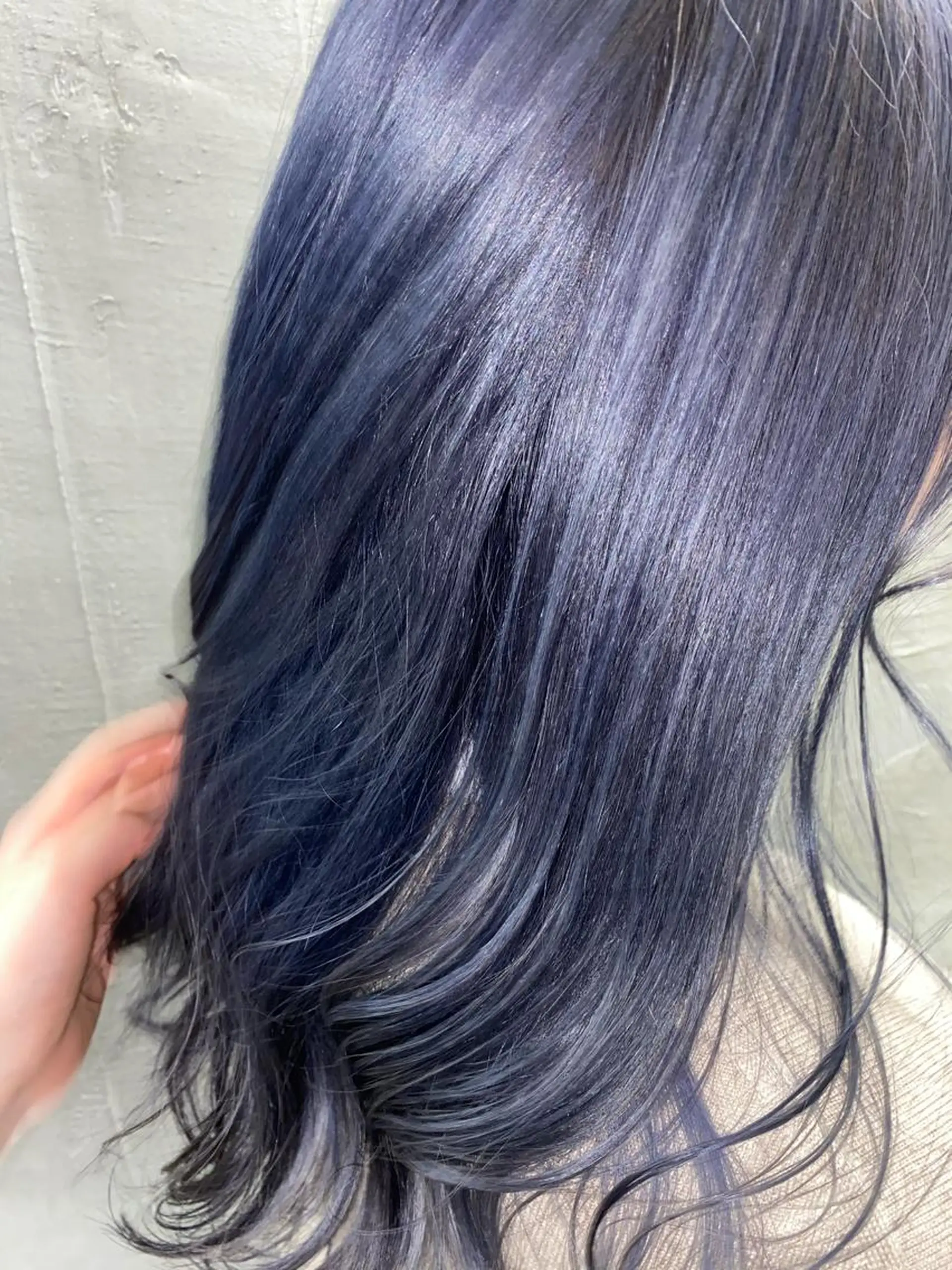 ロング カラー ラベンダーカラー シルバー お任せヘア☘️☘️ 及川渚のヘアスタイル