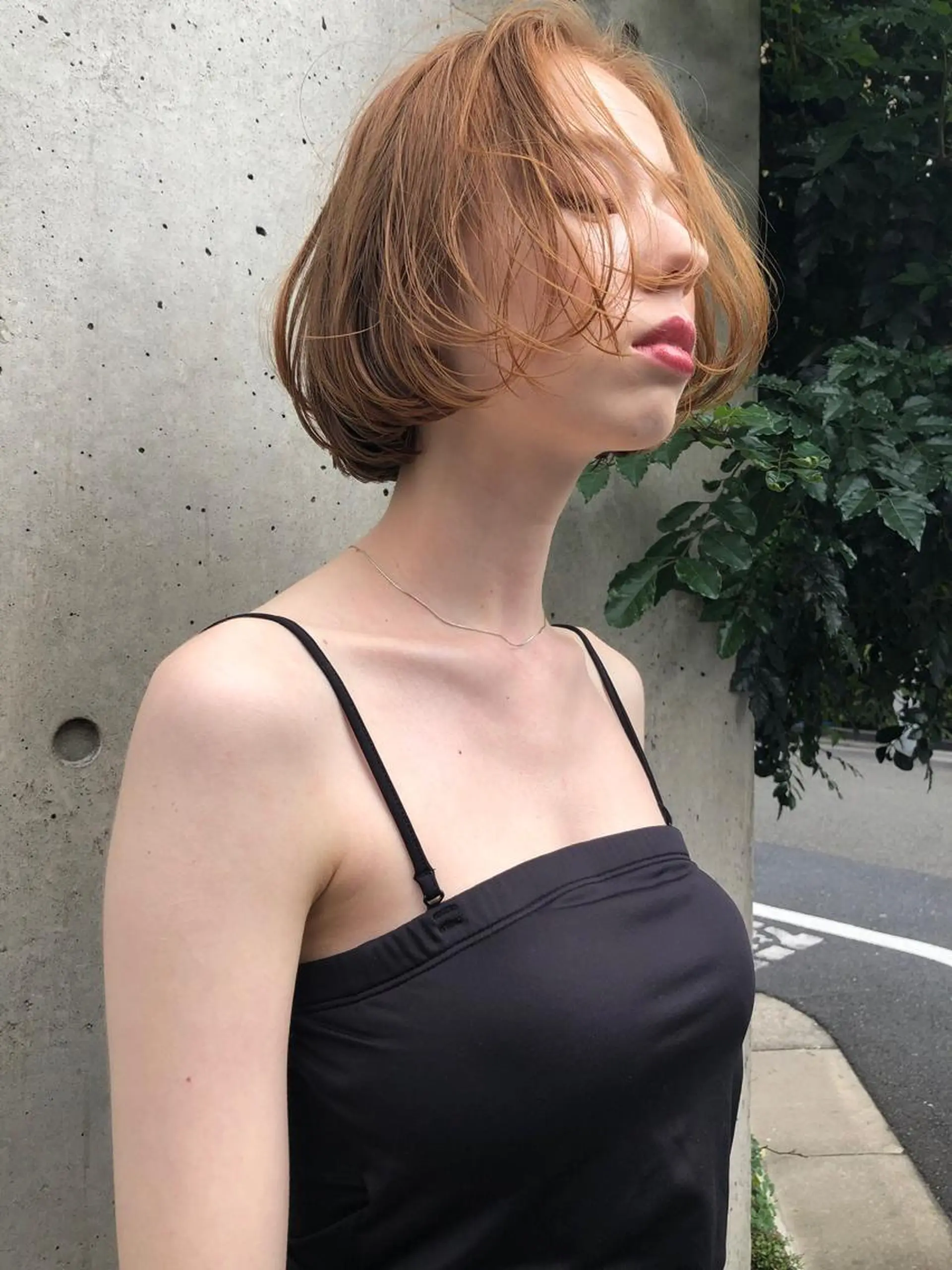 ショート カラー パーマ ヘアアレンジ メンズ キッズ ネイル ハンサムショート ボブ ショートヘア ショートネイル 韓国風×透明感カラー 髪質改善オタベシンヤのヘアスタイル