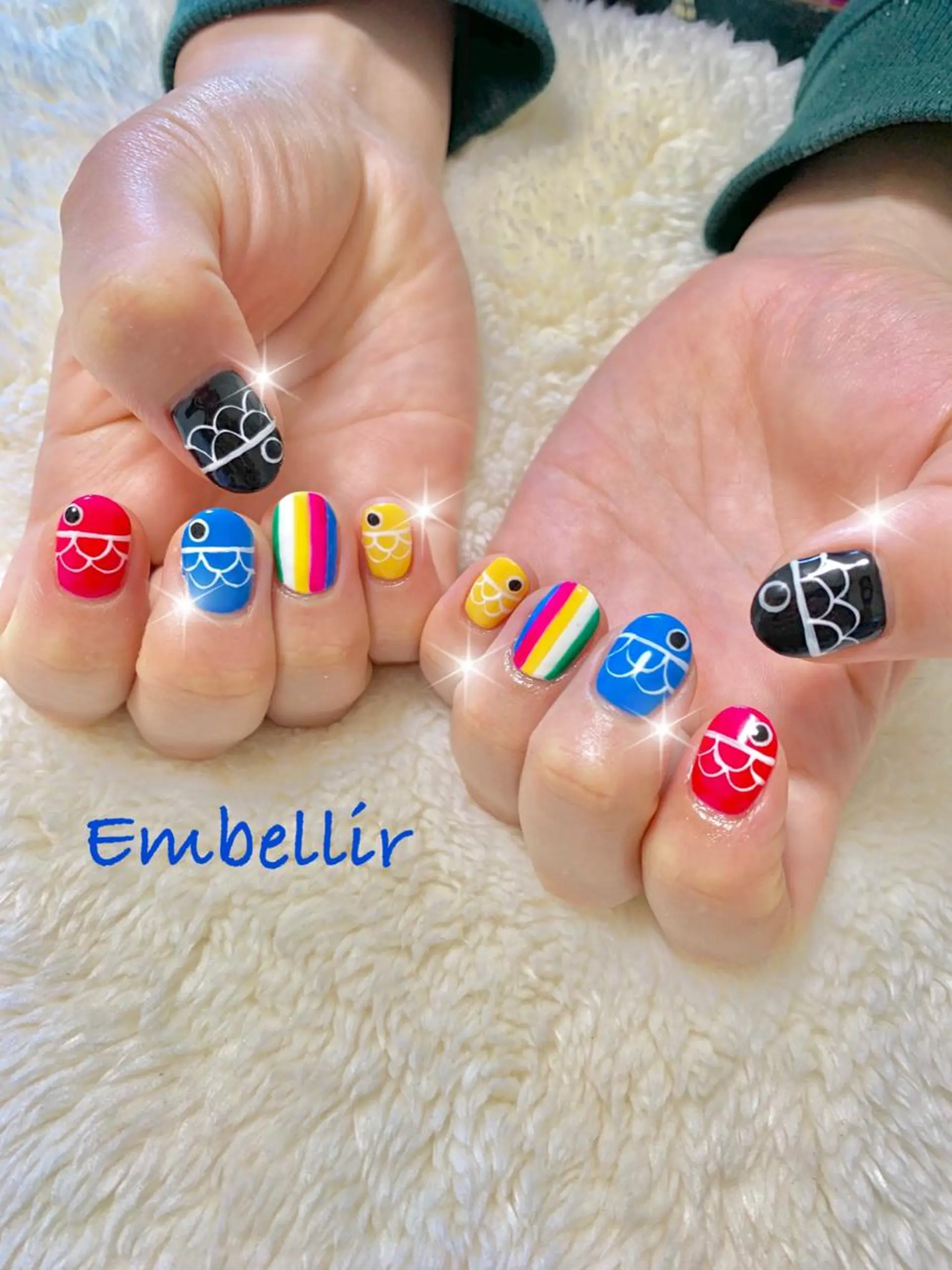 ネイル アートネイル 夏ネイル EMILUCA 北河希のエステ・リラクイメージ