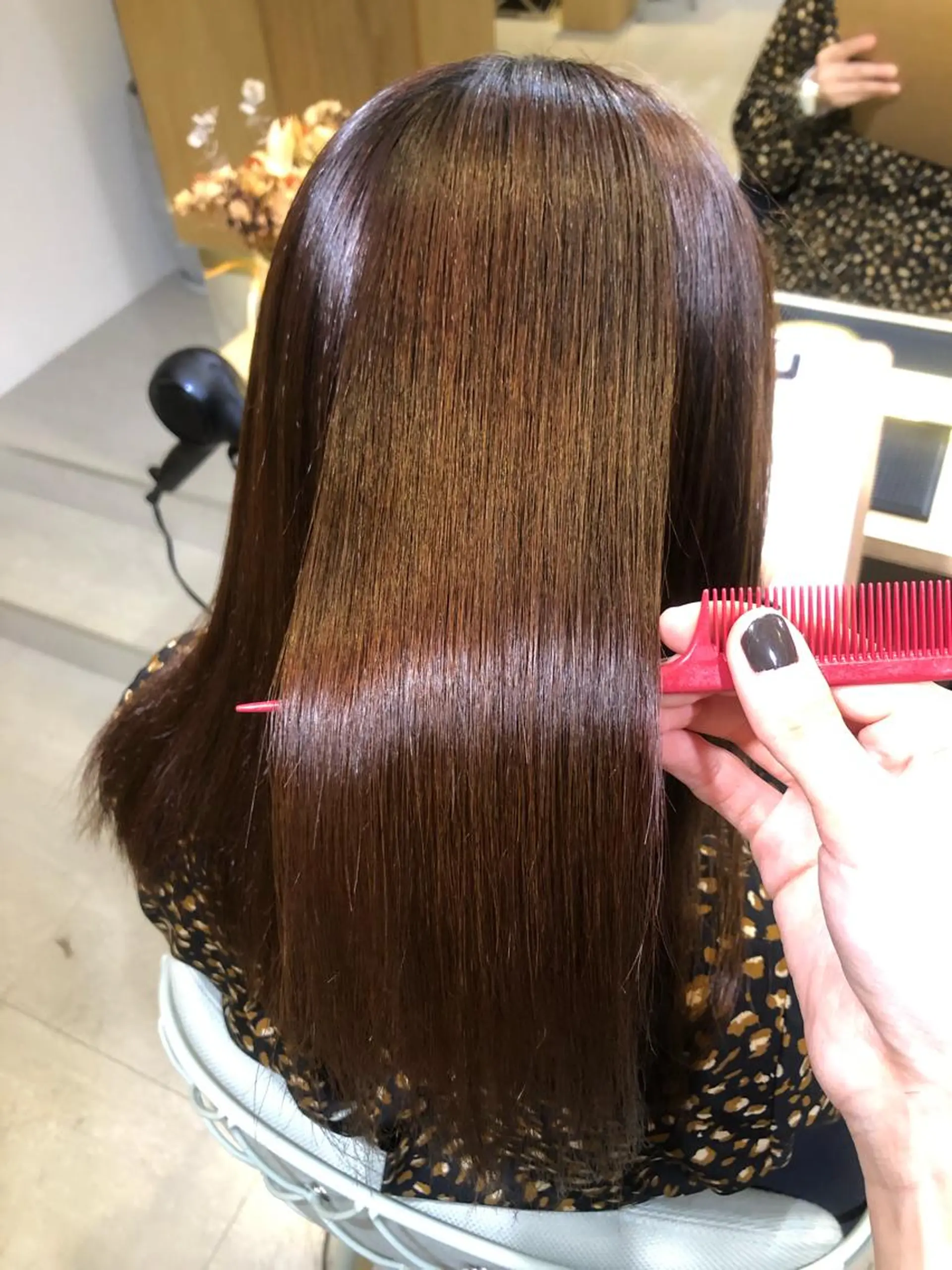 ロング 青木 ありさのヘアスタイル