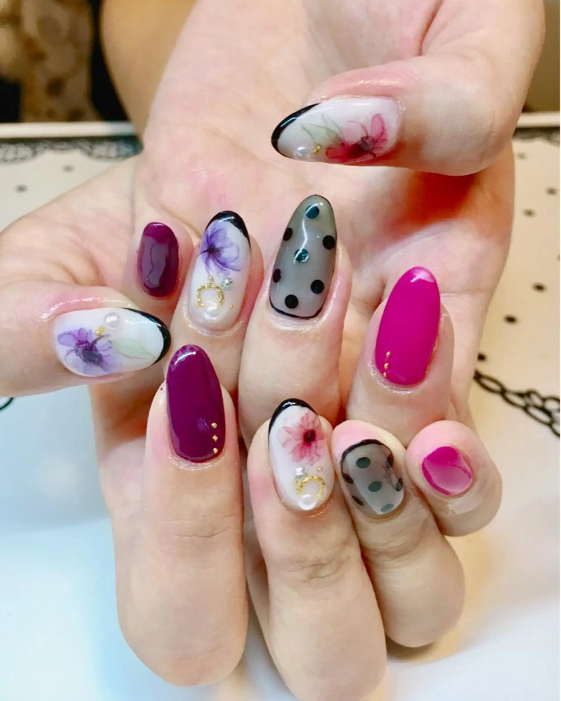 ネイル ハンドネイル nailsalon sugarr所属・nailist cocoのネイルデザイン