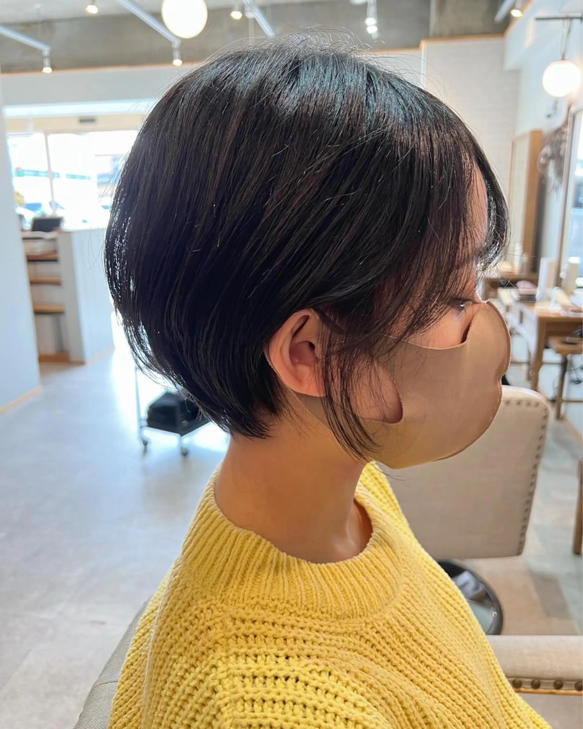 ショート ぱつボブ/ ショート/YUKIのヘアスタイル