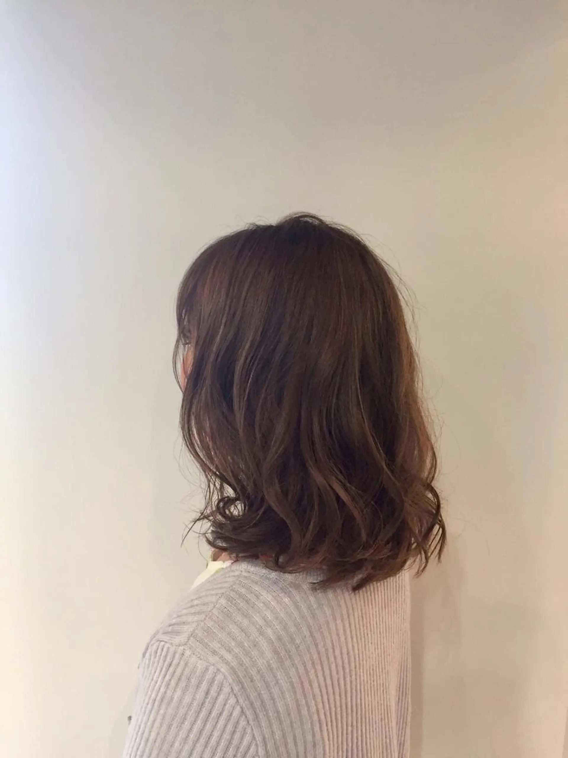 ミディアム カラー natsu fujinoのヘアスタイル
