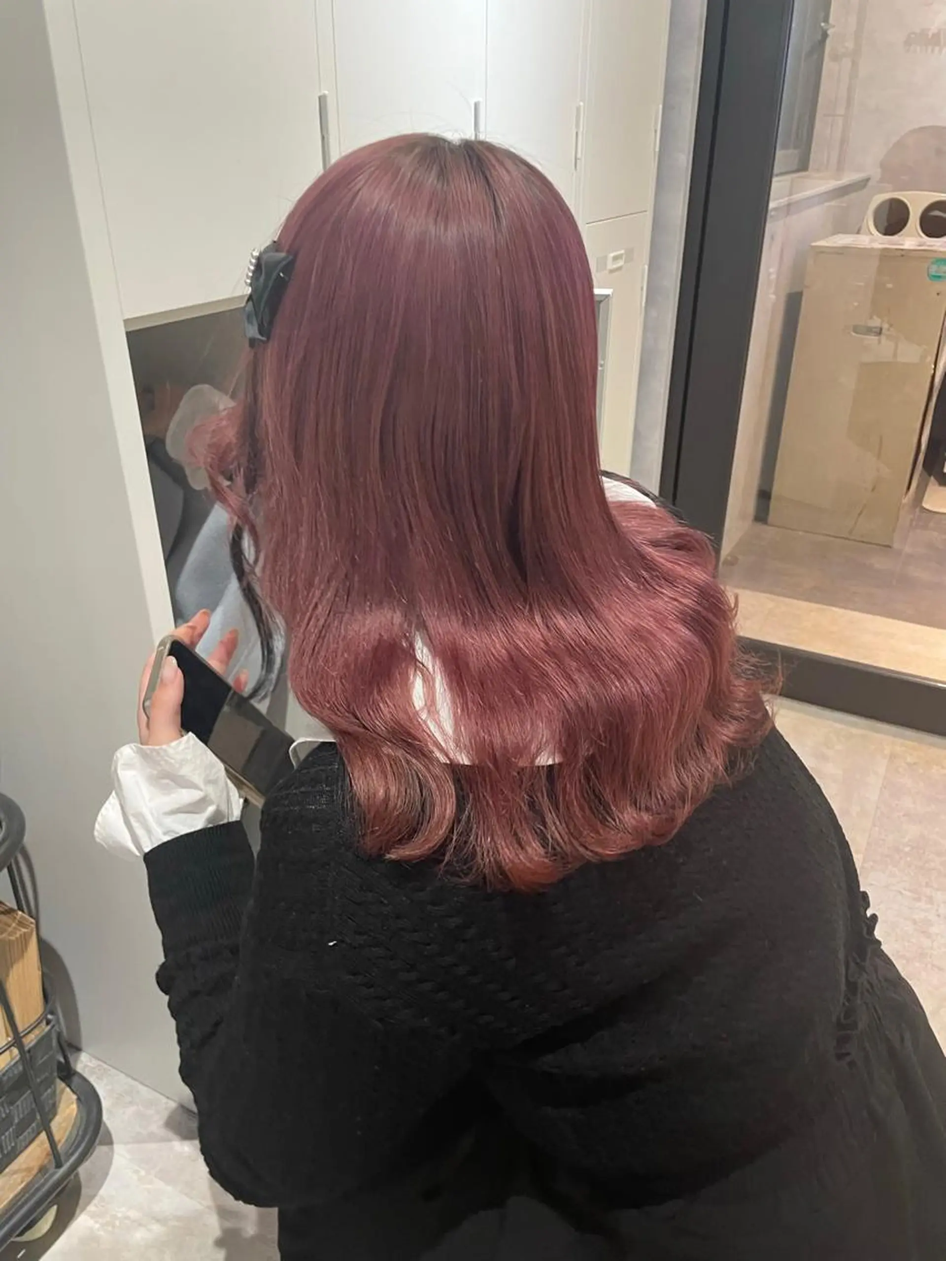 セミロング Cielro【 シェイロ 】所属・Cielro/ダブル カラー/西田咲希のヘアスタイル