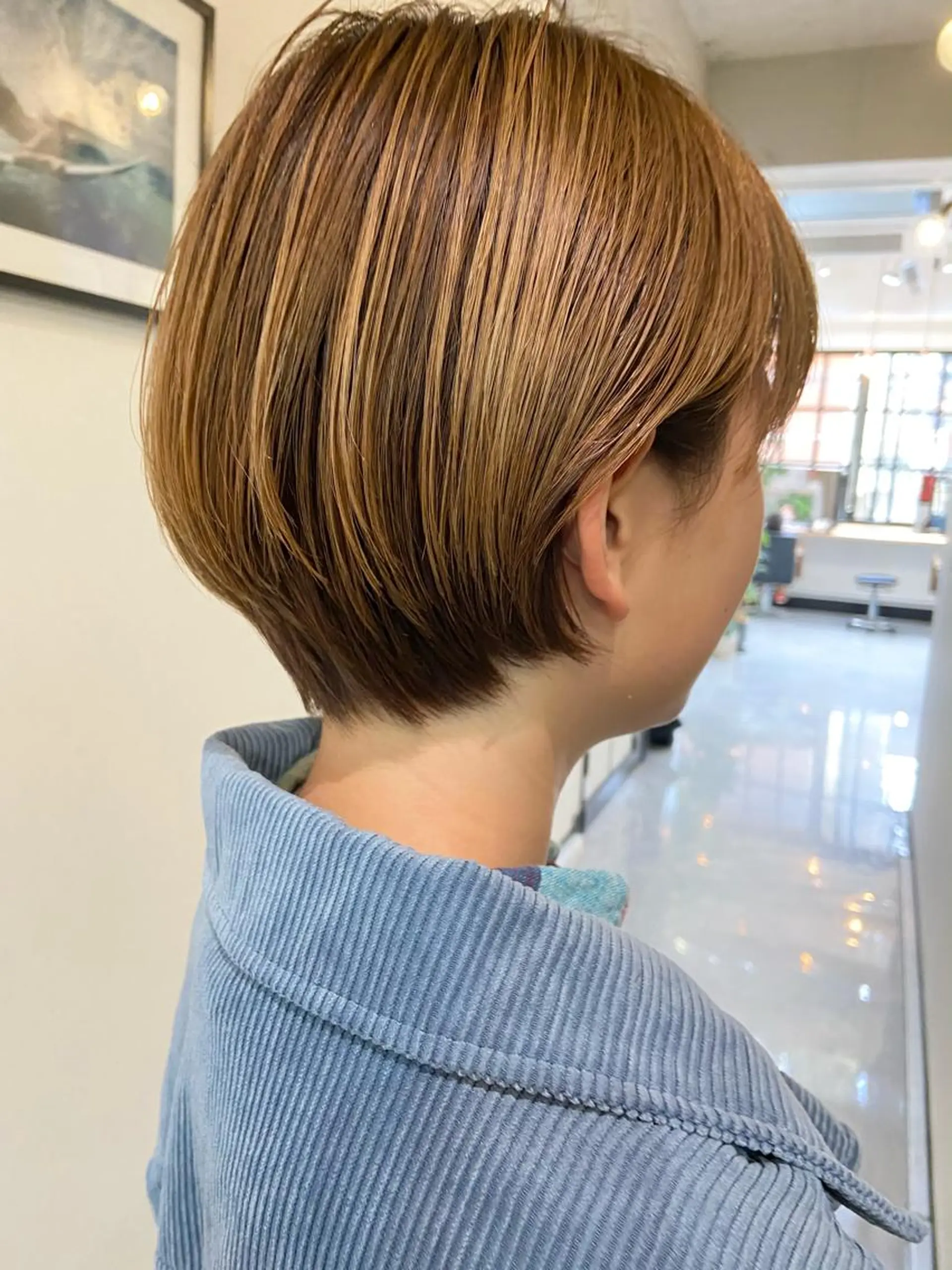 ショート ショートヘア 田中 あやなのヘアスタイル