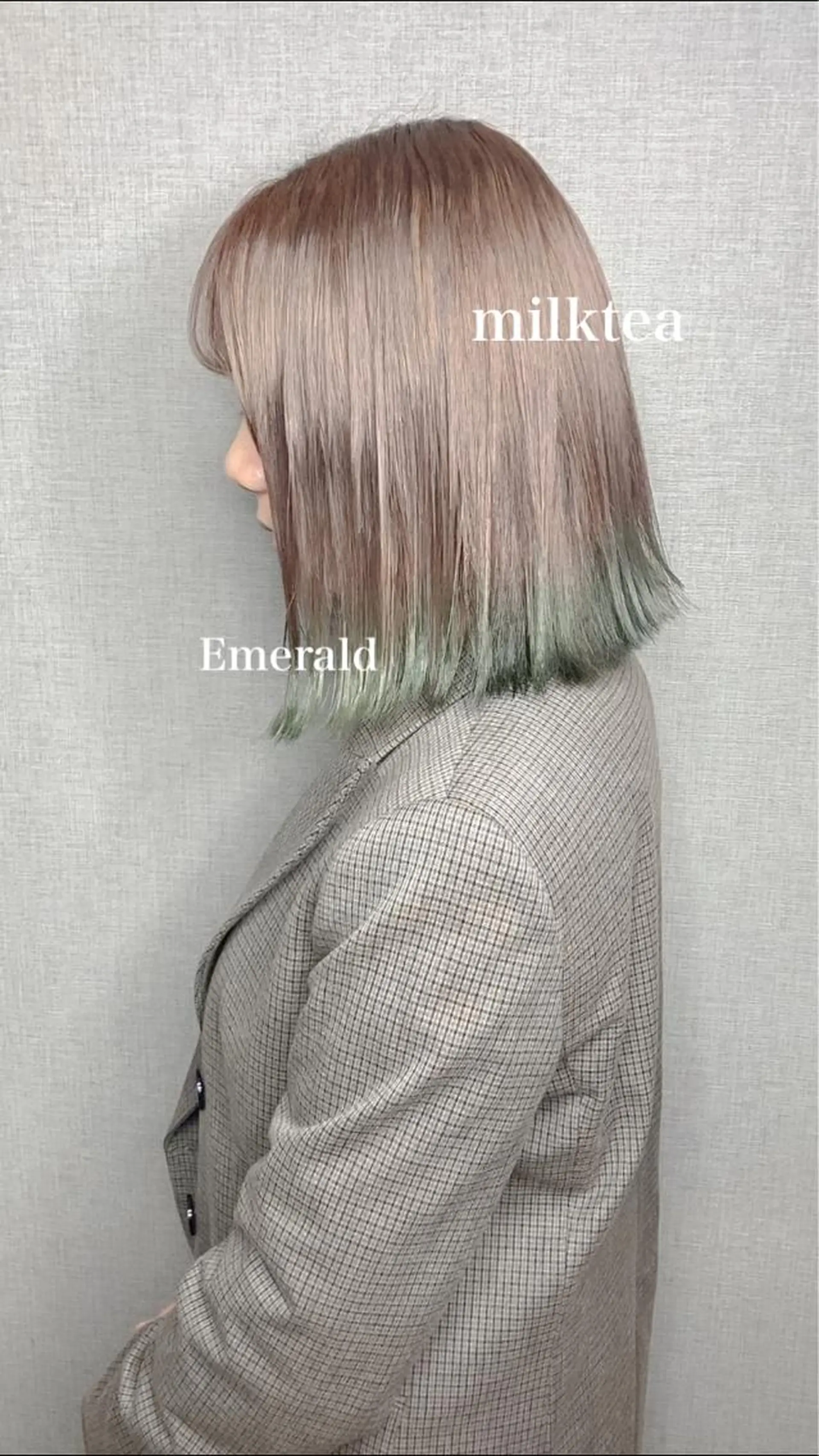 ミディアム カラー Selenehair 三条本店のヘアスタイル