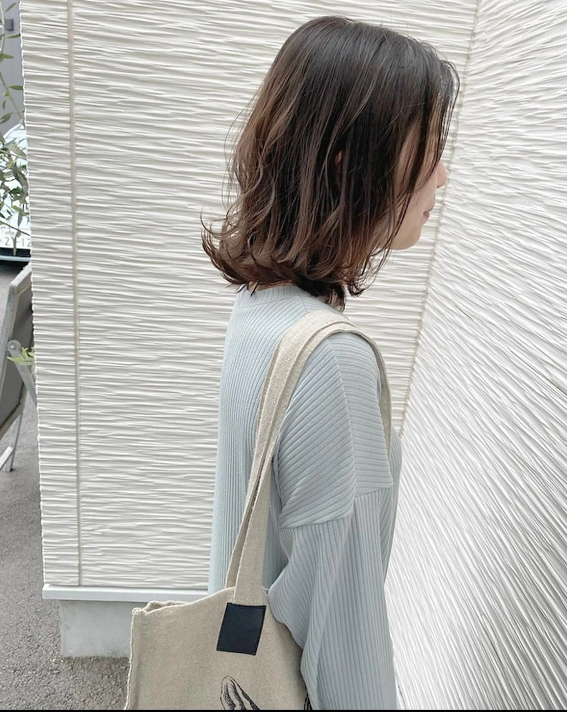 ミディアム カラー ボブ 外ハネヘア 【浜松・豊橋】 ニシモトのヘアスタイル