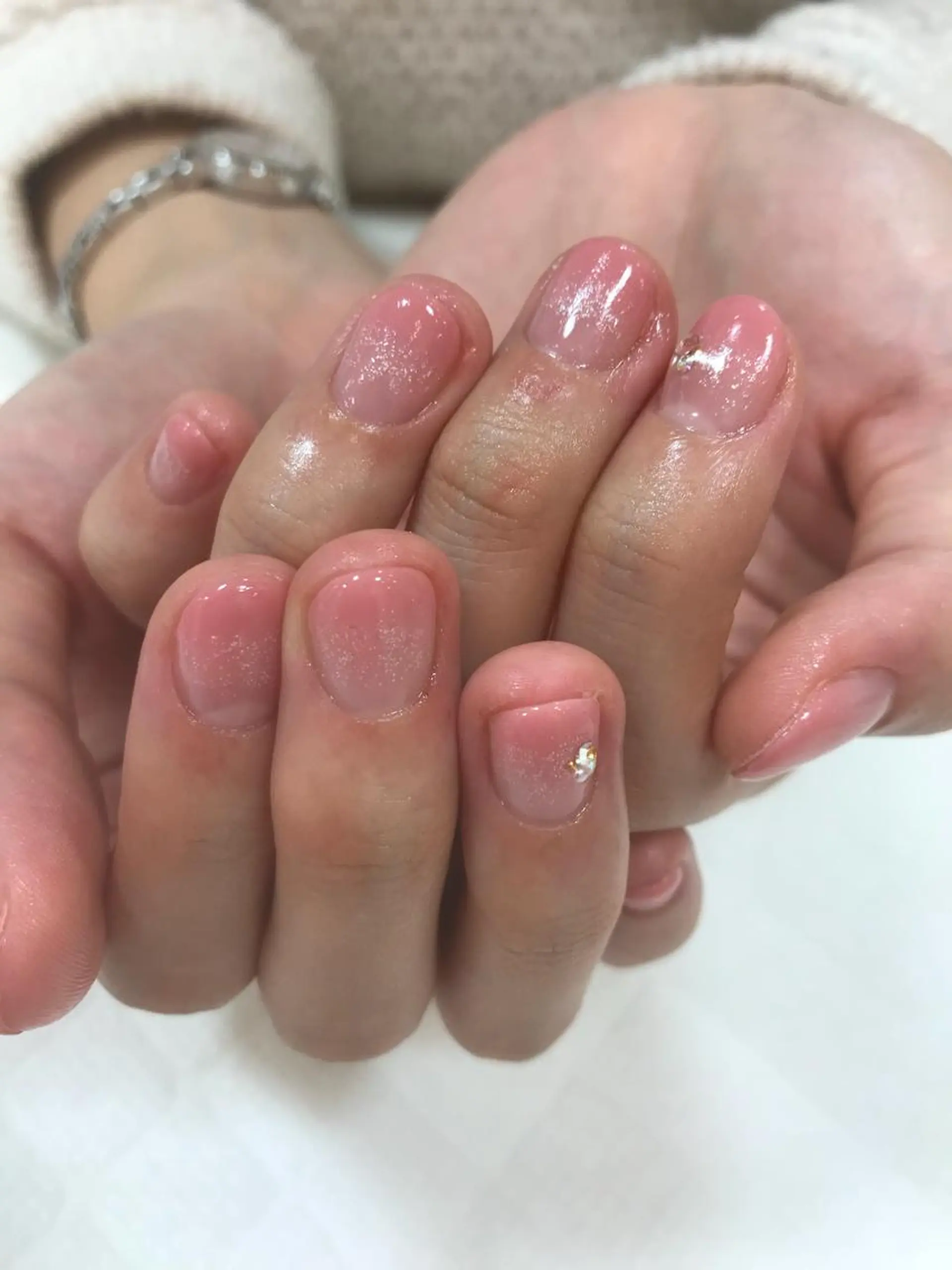 ネイル ラメ(グリッター) a yakaのネイルデザイン