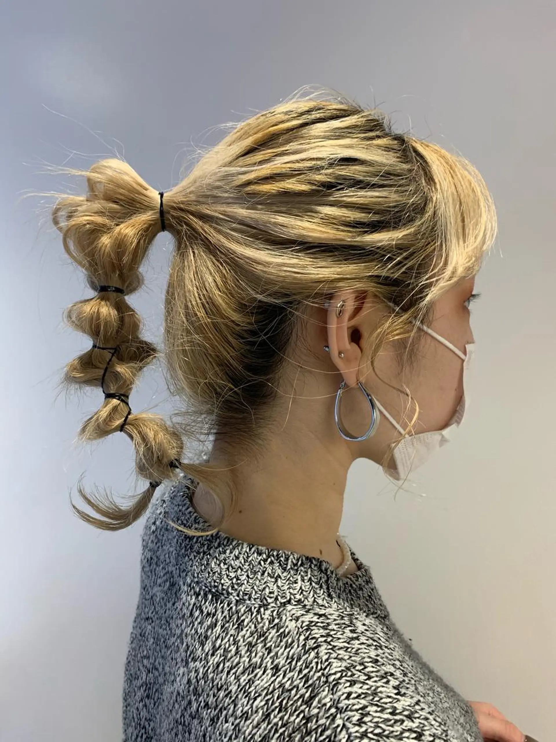 ミディアム ヘアアレンジ 平野 優奈のヘアスタイル