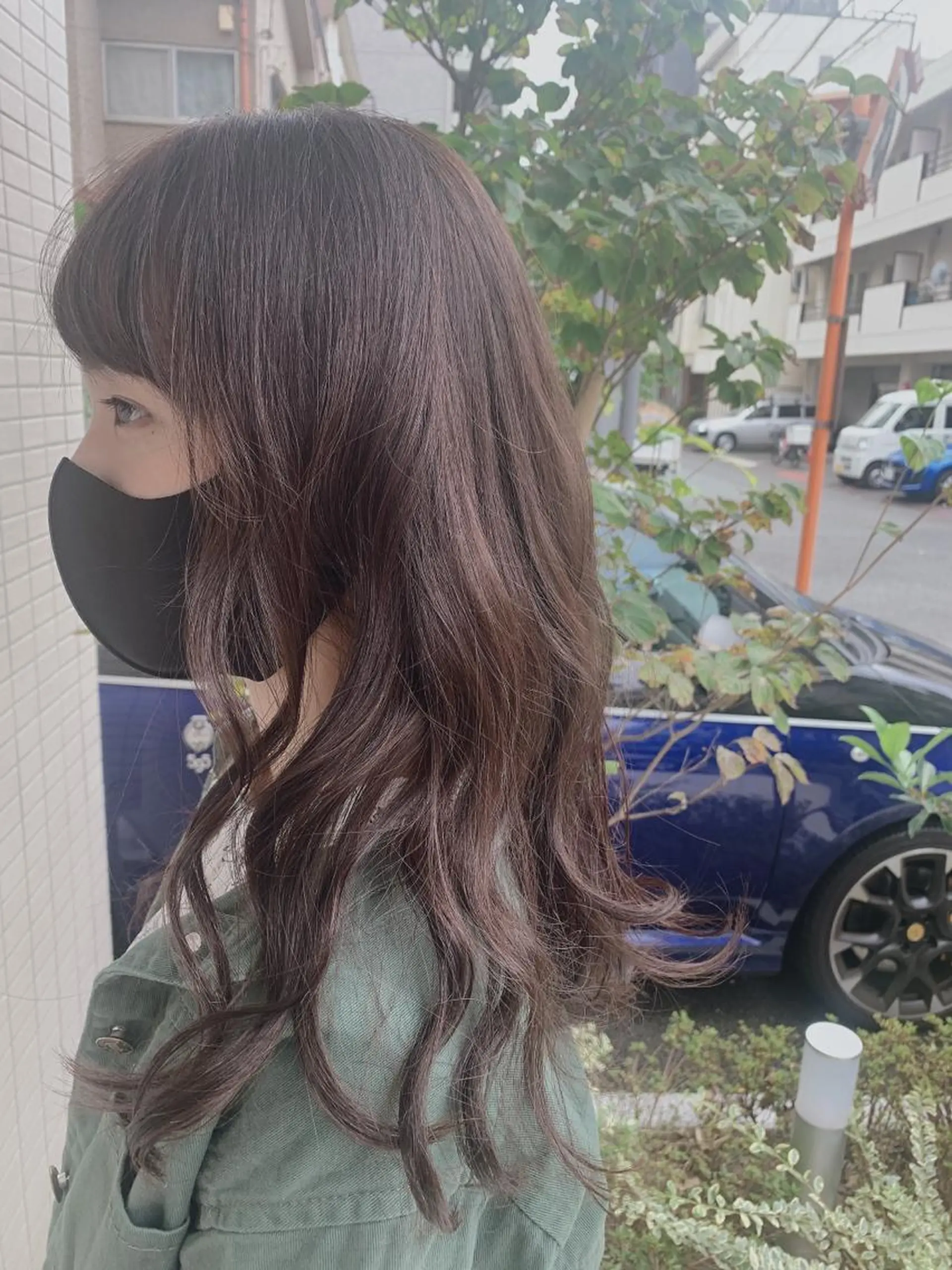 セミロング ショート🌼パーマ 本間正子のヘアスタイル