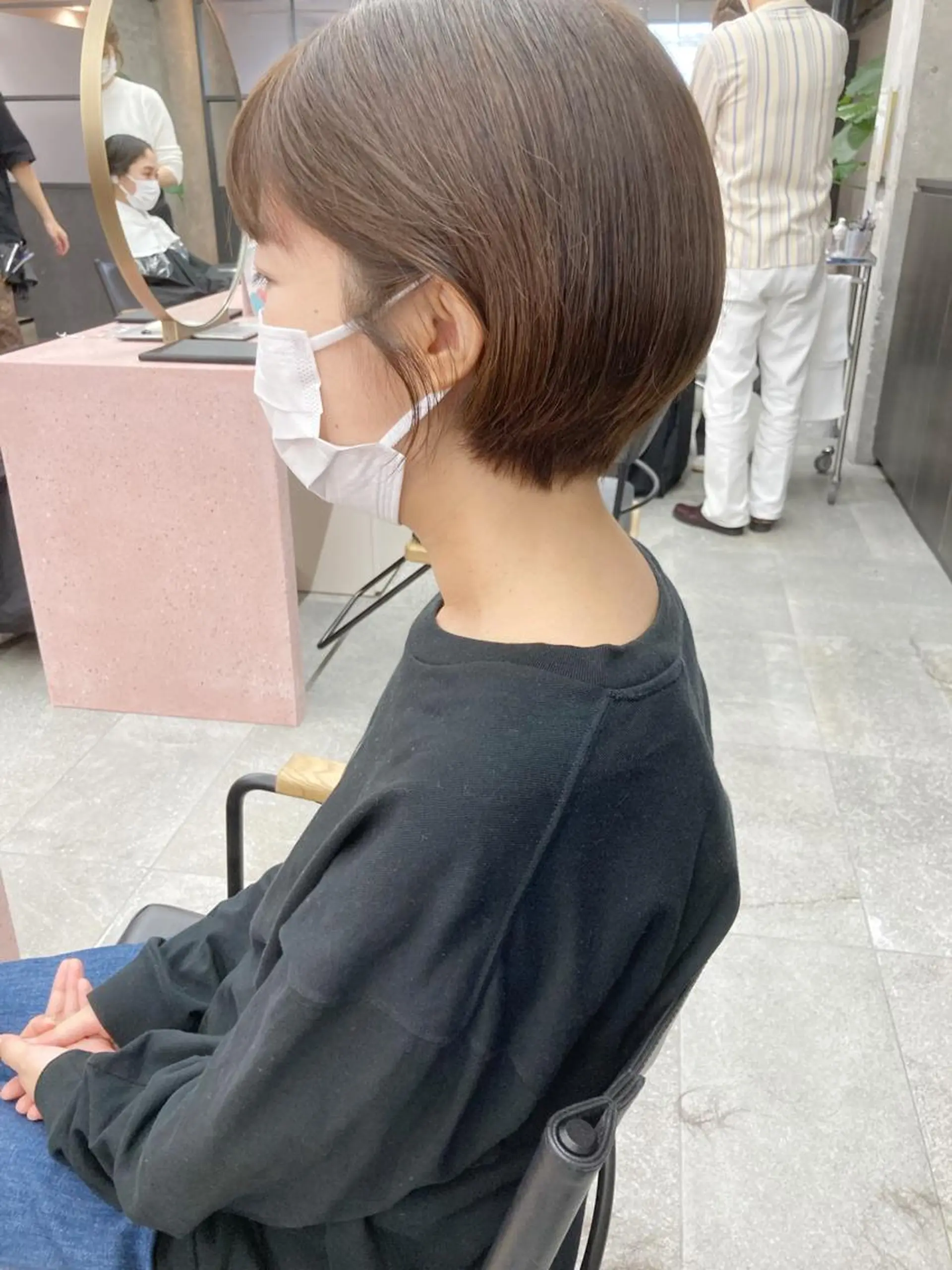 ショート ショートボブ ボブ ショートヘア カット トリートメント 小木曽智美 /ボブ/ショートのヘアスタイル